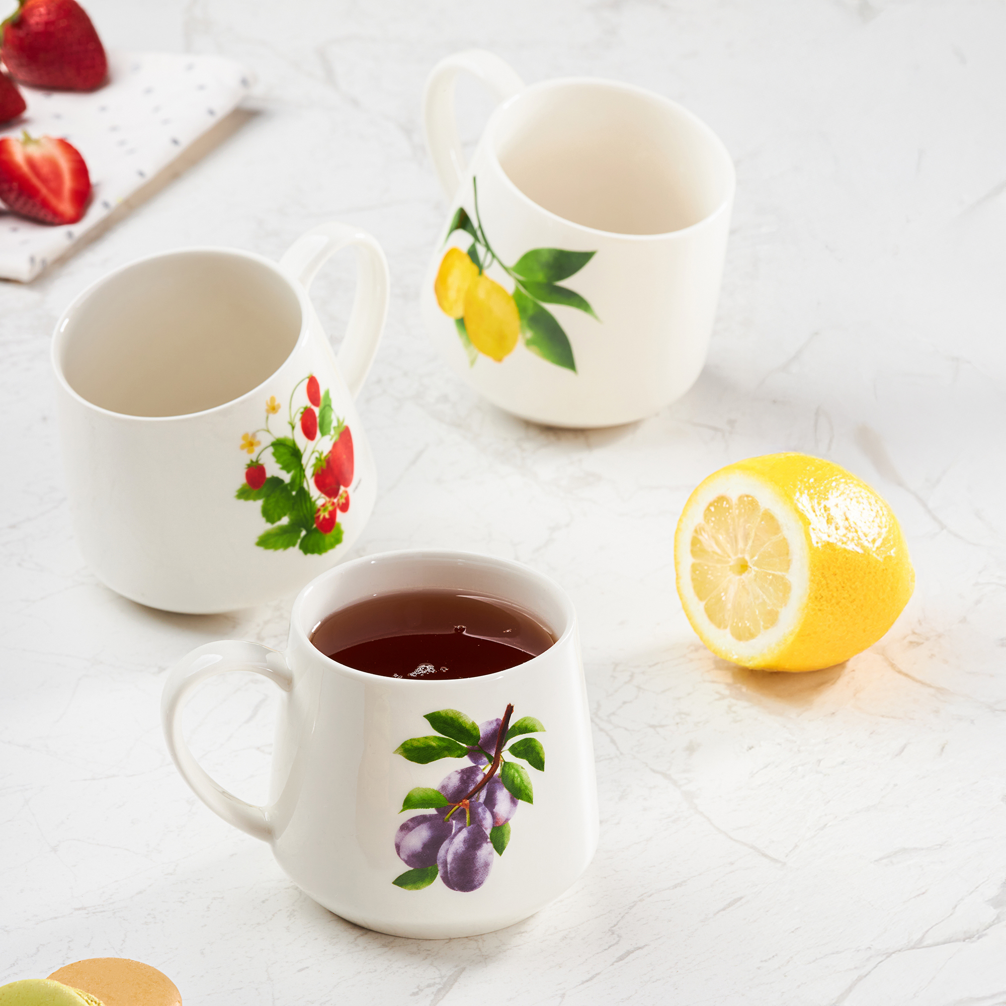 Porcelánový hrnek Frutti Citrón 460 ml AMBITION