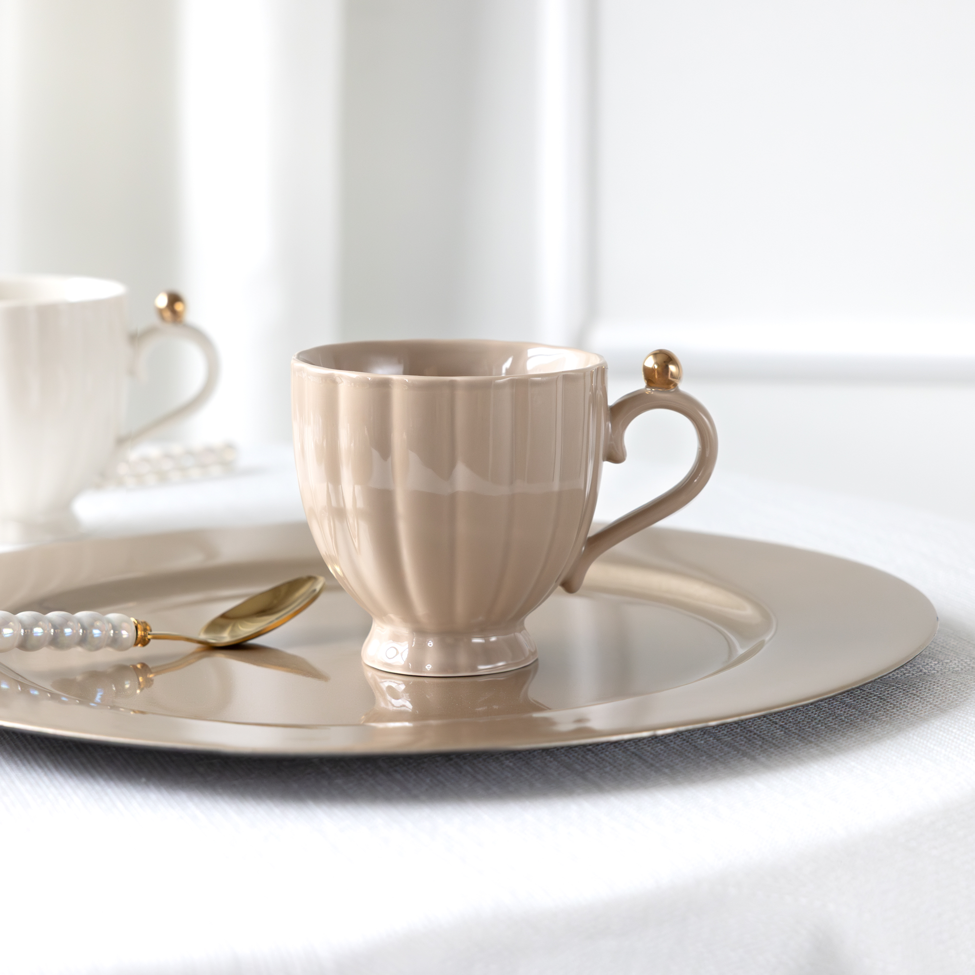 Kopp Curly Gold 250 ml beige AMBITION