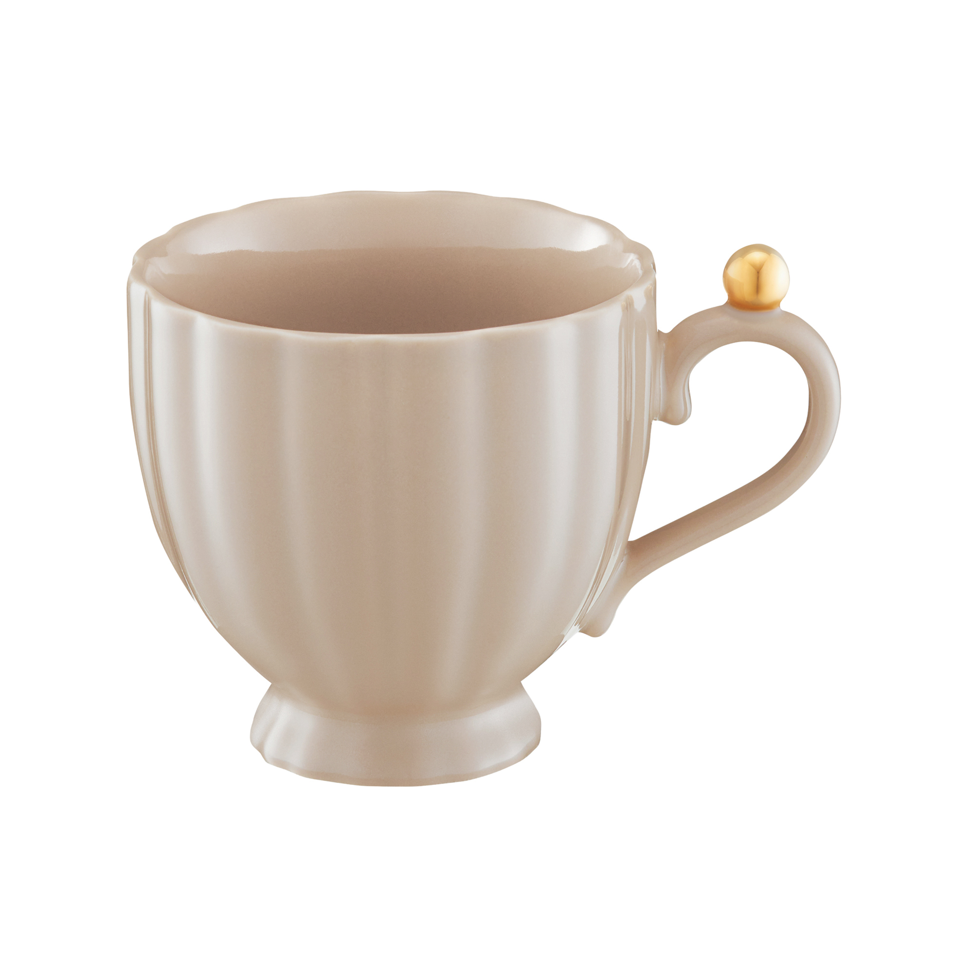 Tazza Curly Gold beige 250 ml AMBITION