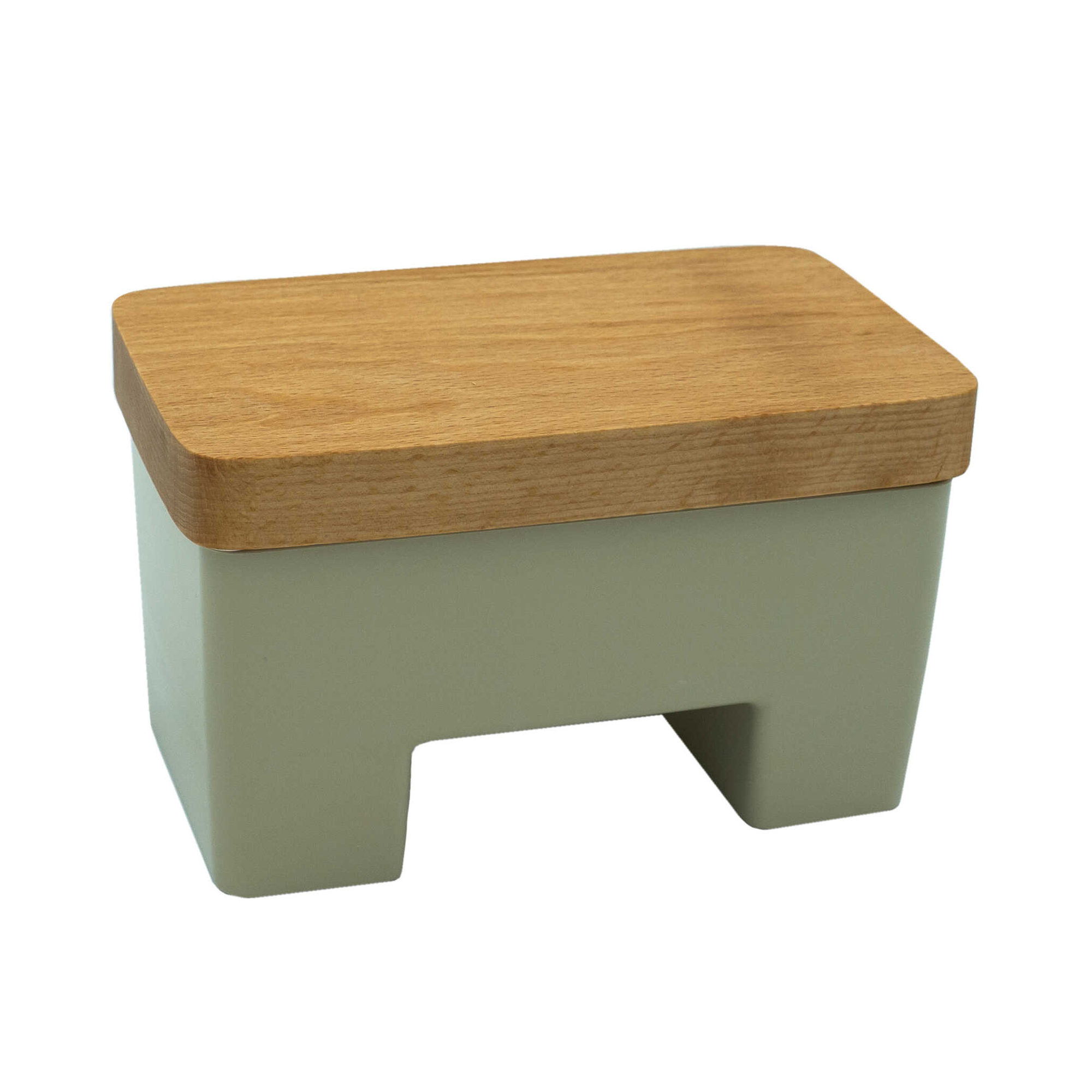 Inteligentná béžová maselnička PRACTIC