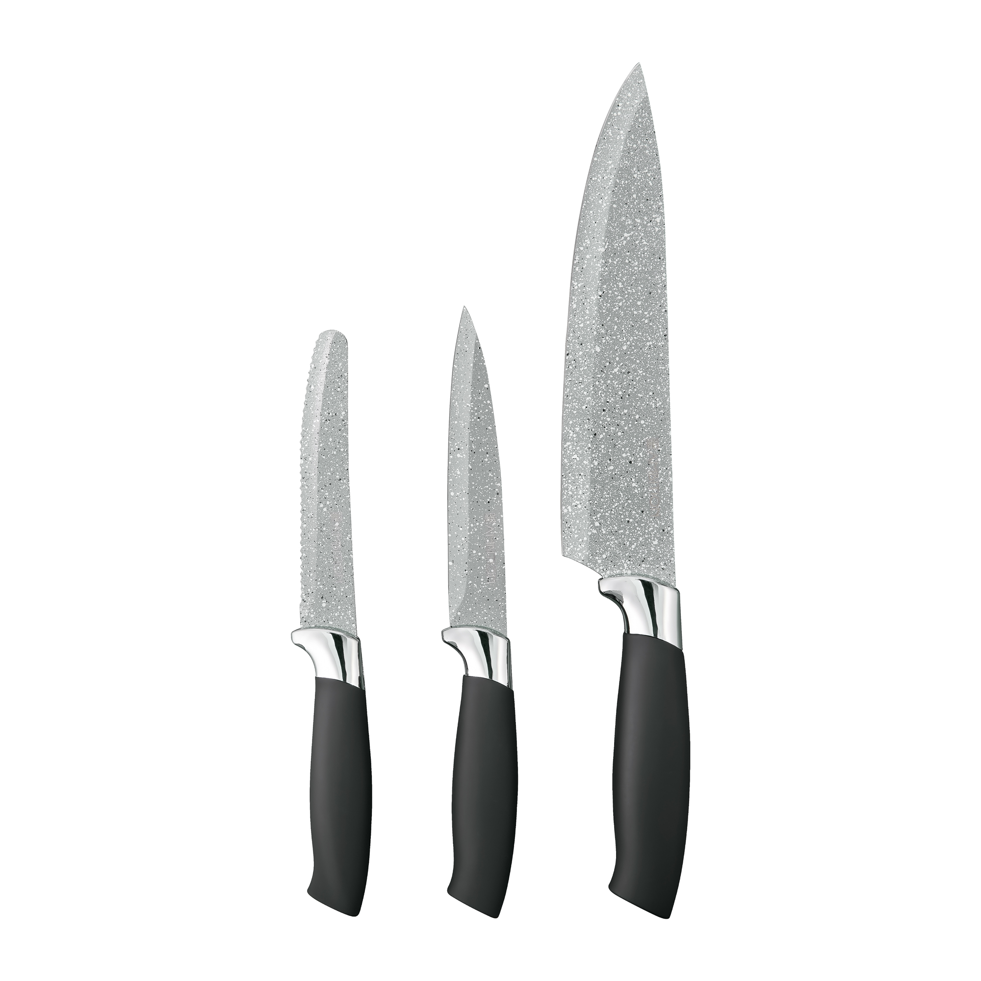 Komplet noży Granite 3-elementowy AMBITION