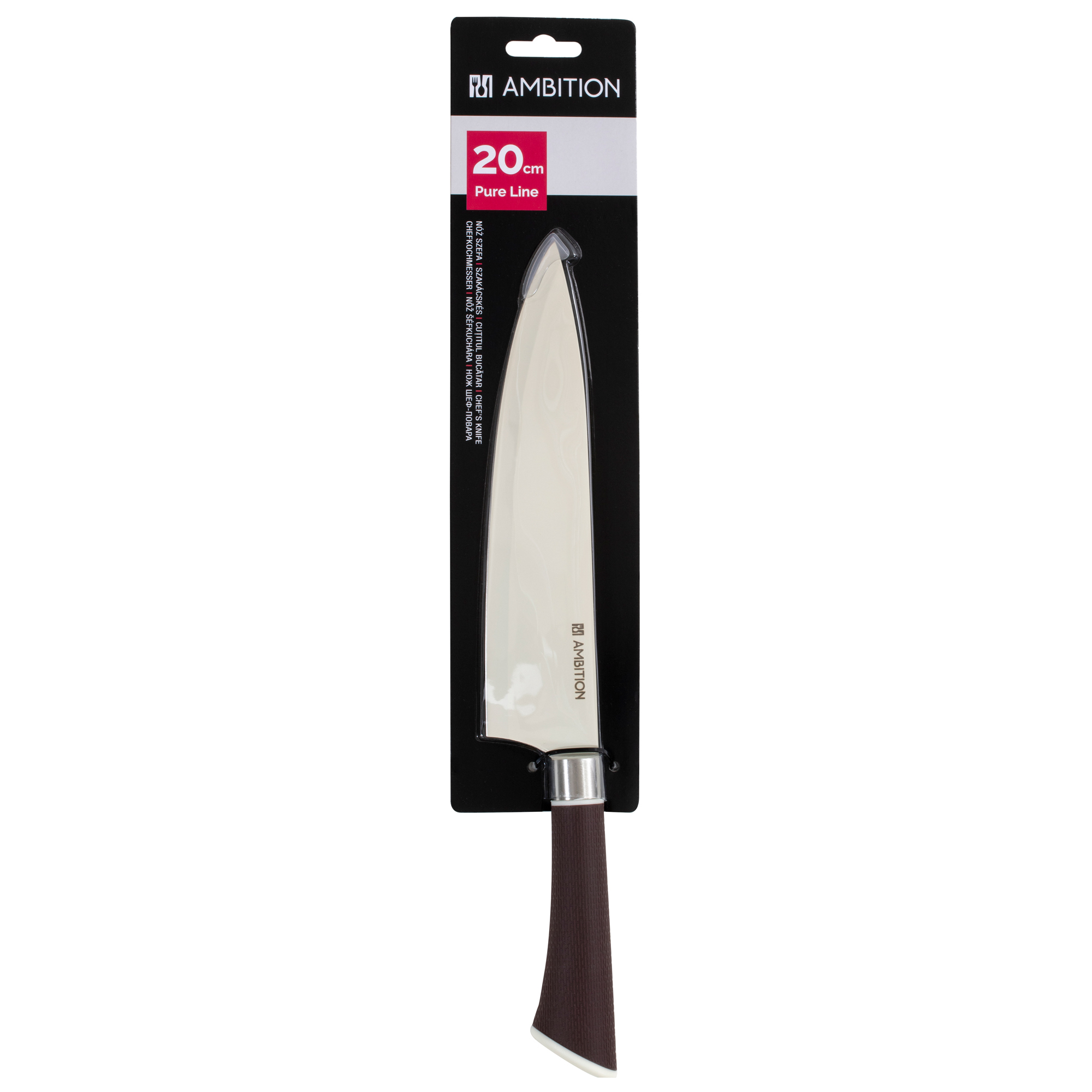 Chef's Messer Pure Line 20 cm AMBITION