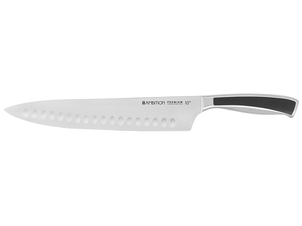 Nůž šéfkuchaře s vertikálním vroubkováním Premium 25 cm AMBITION