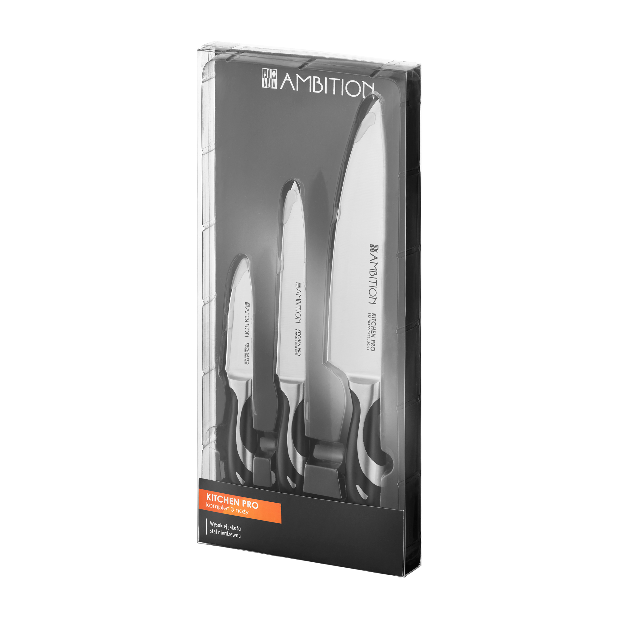 Sada 3 nožů Kitchen Pro AMBITION