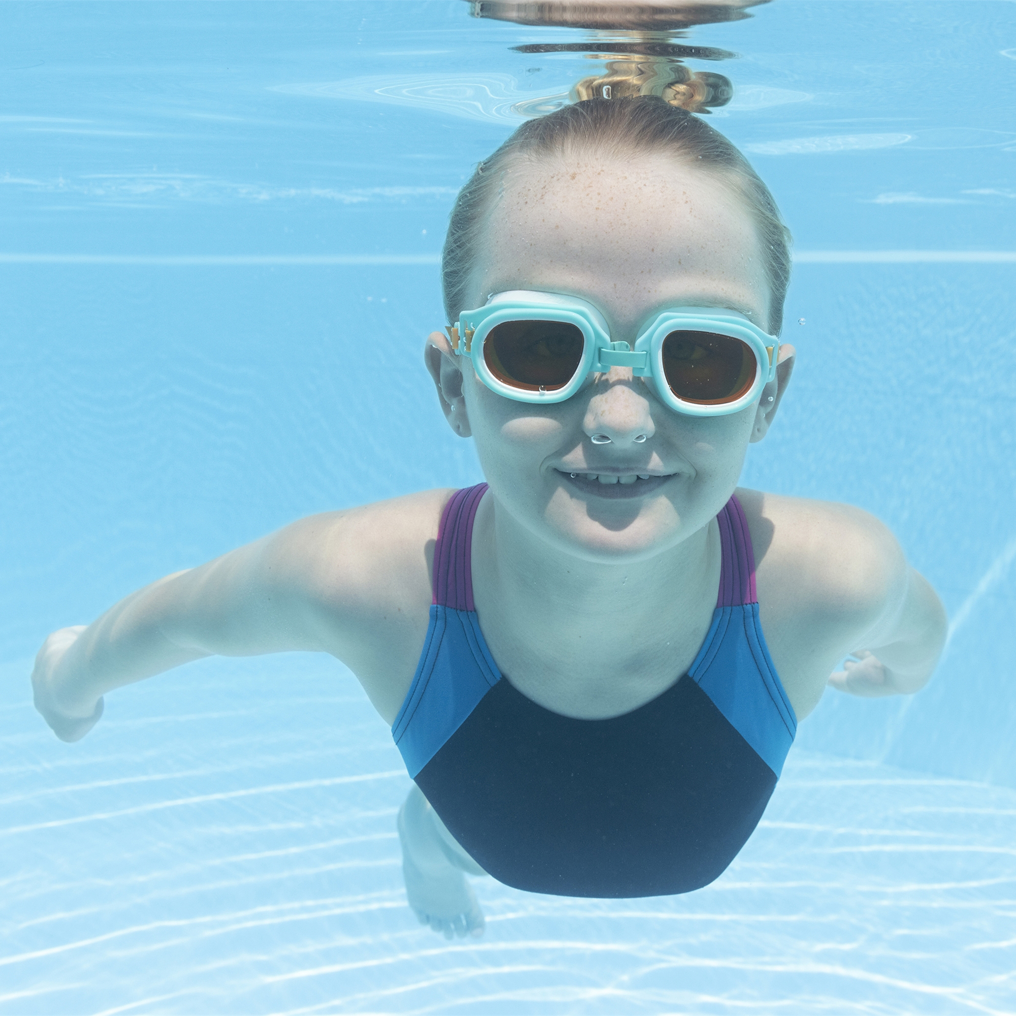 Okulary do pływania dla dzieci Sport-Pro Champion BESTWAY MIX KOLORÓW