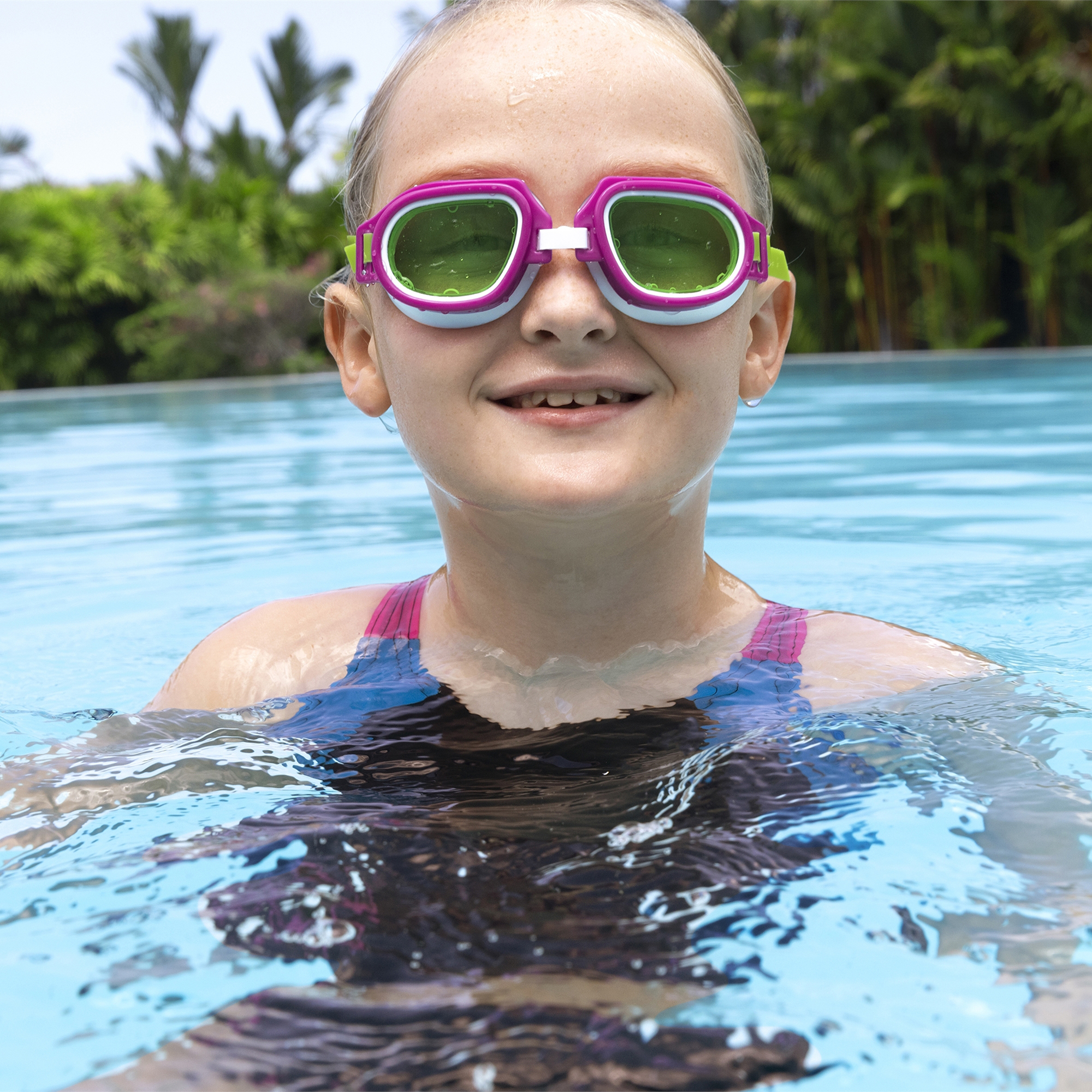 Okulary do pływania dla dzieci Sport-Pro Champion BESTWAY MIX KOLORÓW