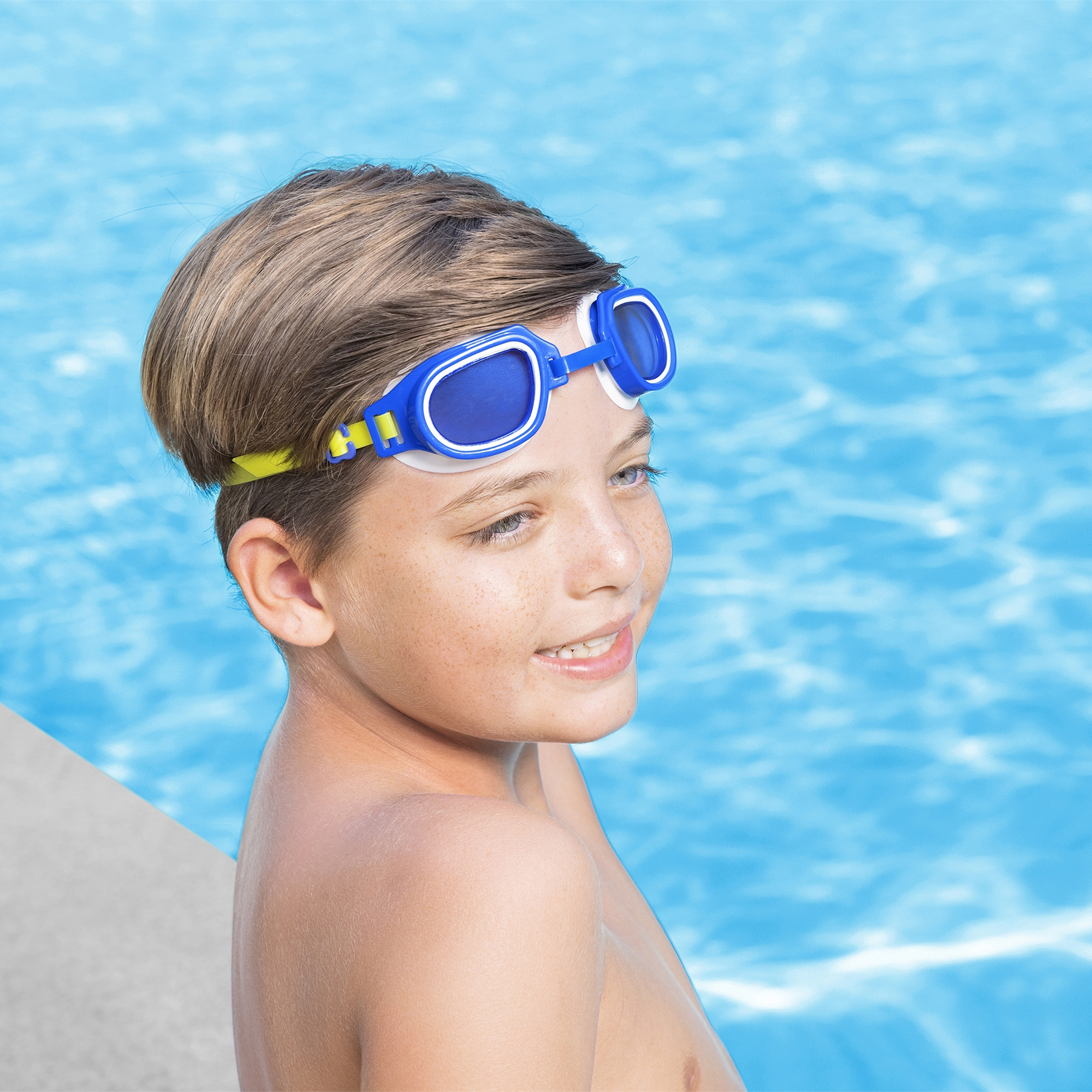 Okulary do pływania dla dzieci Sport-Pro Champion BESTWAY MIX KOLORÓW