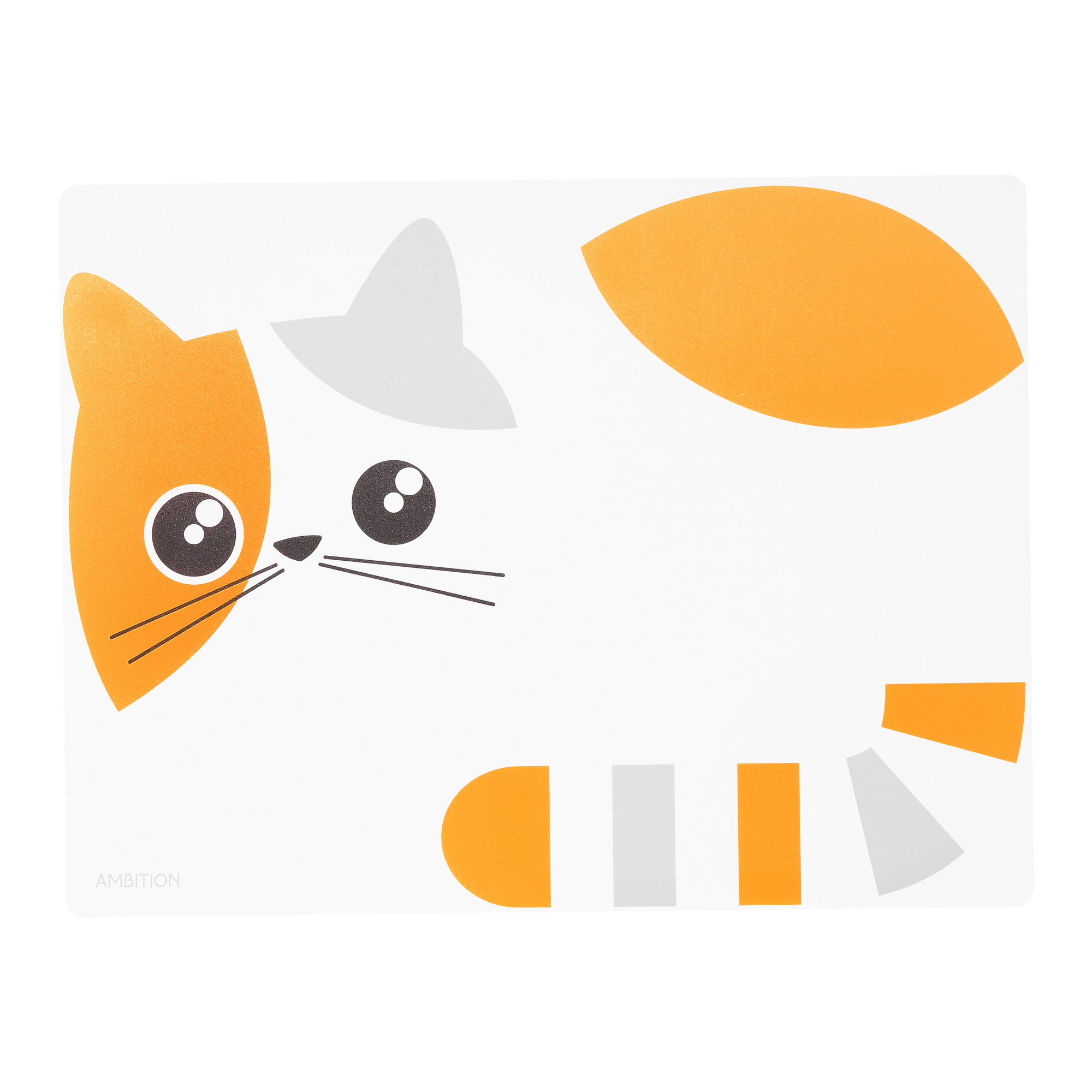 Porcelánová snídaňová sada Kitty Orange 4-díly AMBITION