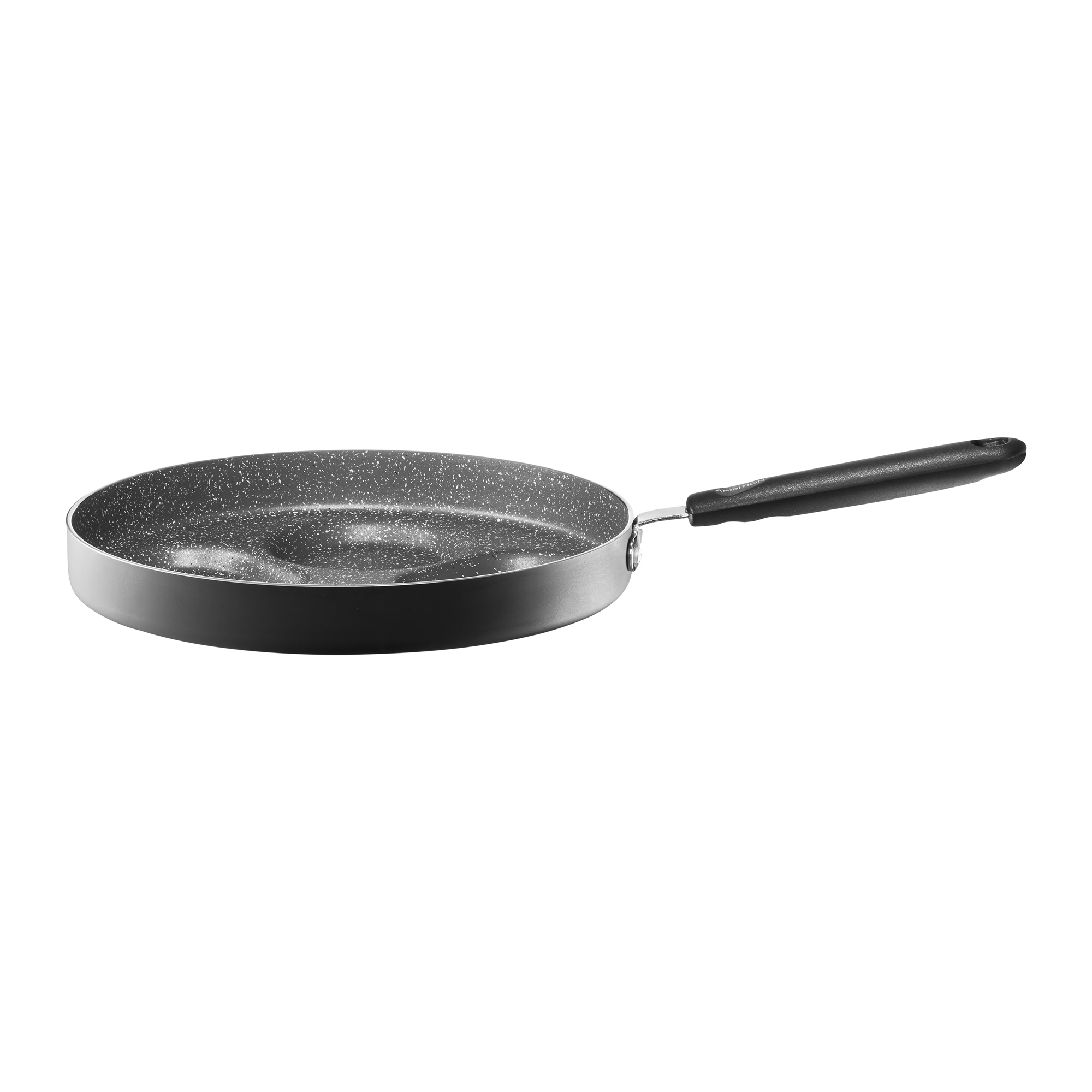 Hliníková panvica na vyprážané vajcia Pedra s povlakom Qualum Basic Stone Edition 26 cm AMBITION