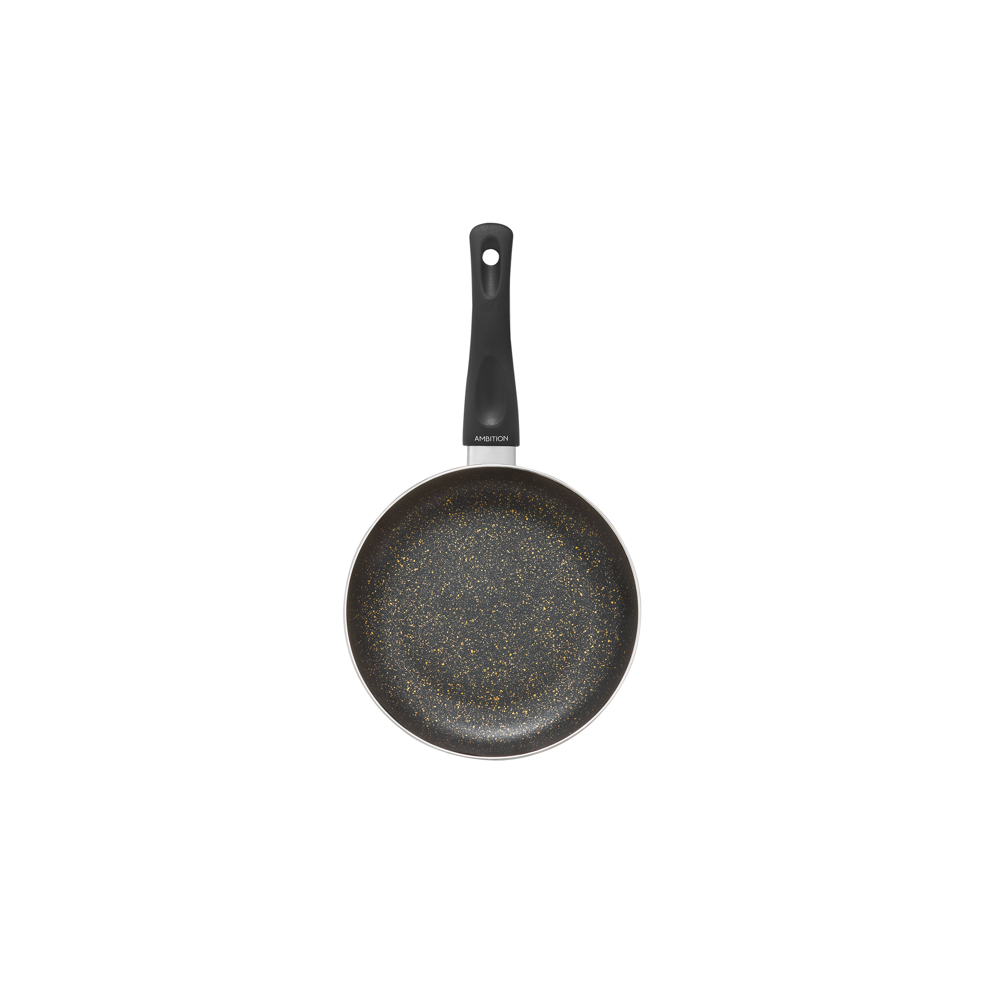 Bratpfanne mit Qualum Basic Stone Edition Oro 18 cm AMBITION