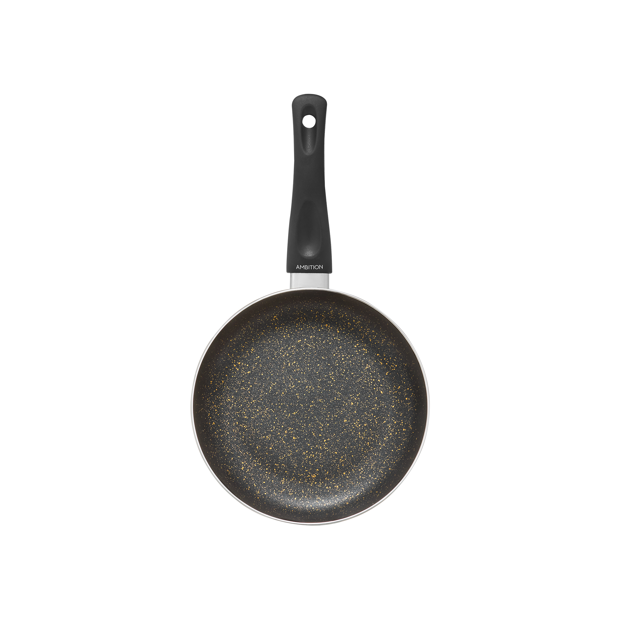 Bratpfanne mit Qualum Basic Stone Edition Oro 24 cm AMBITION