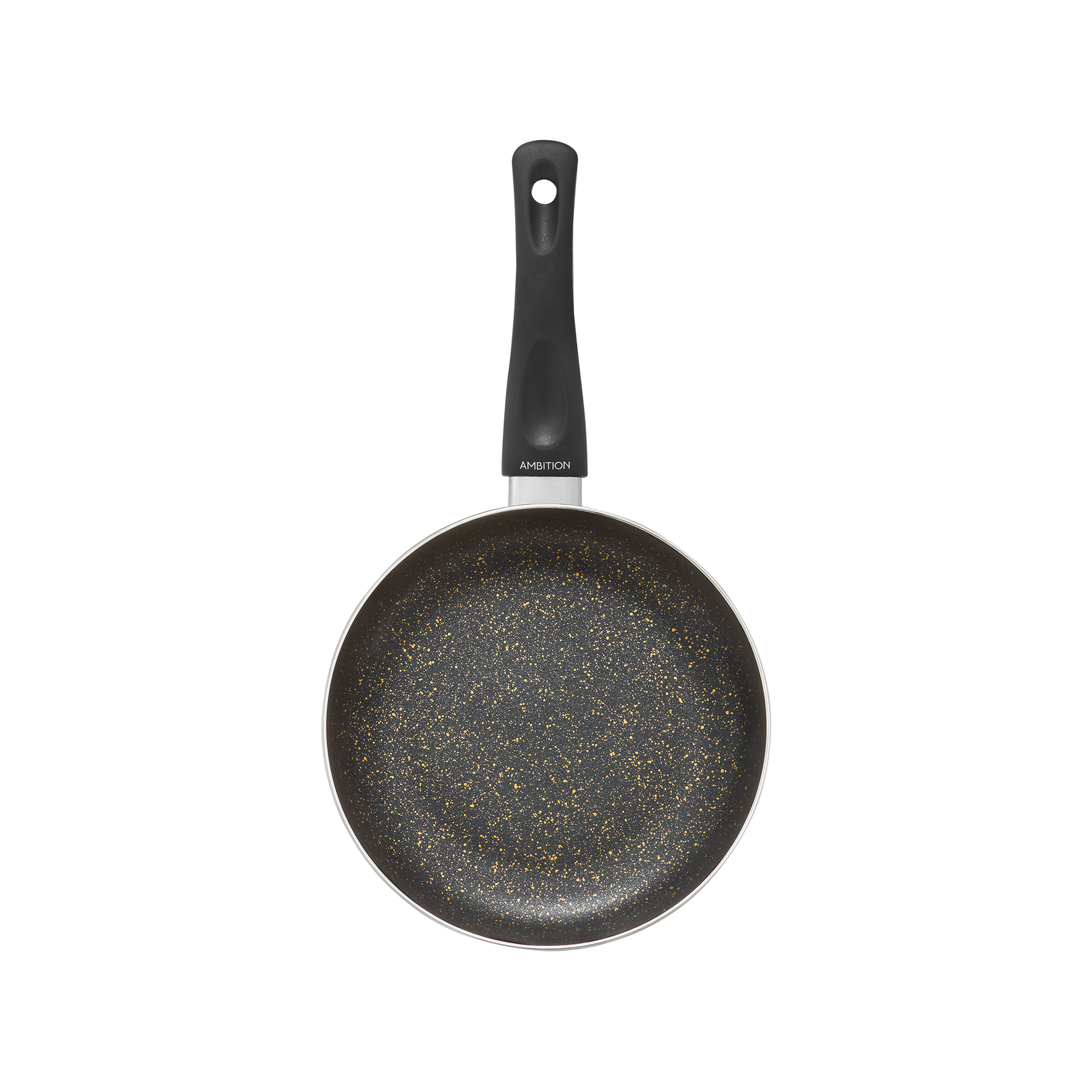 Bratpfanne mit Qualum Basic Stone Edition Oro 28 cm AMBITION