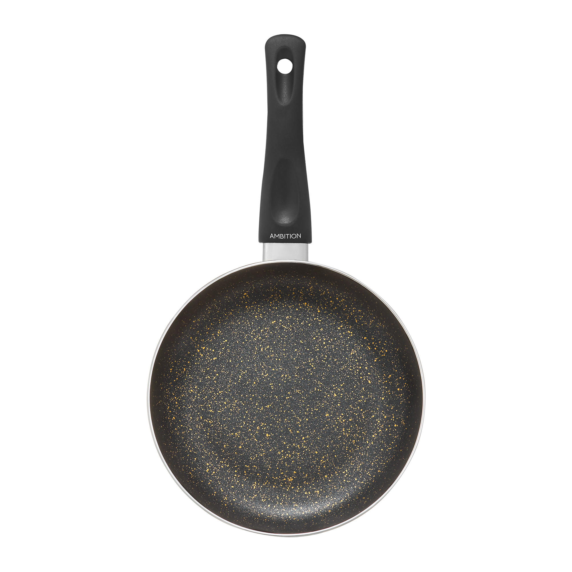 Bratpfanne mit Qualum Basic Stone Edition Oro 30 cm AMBITION