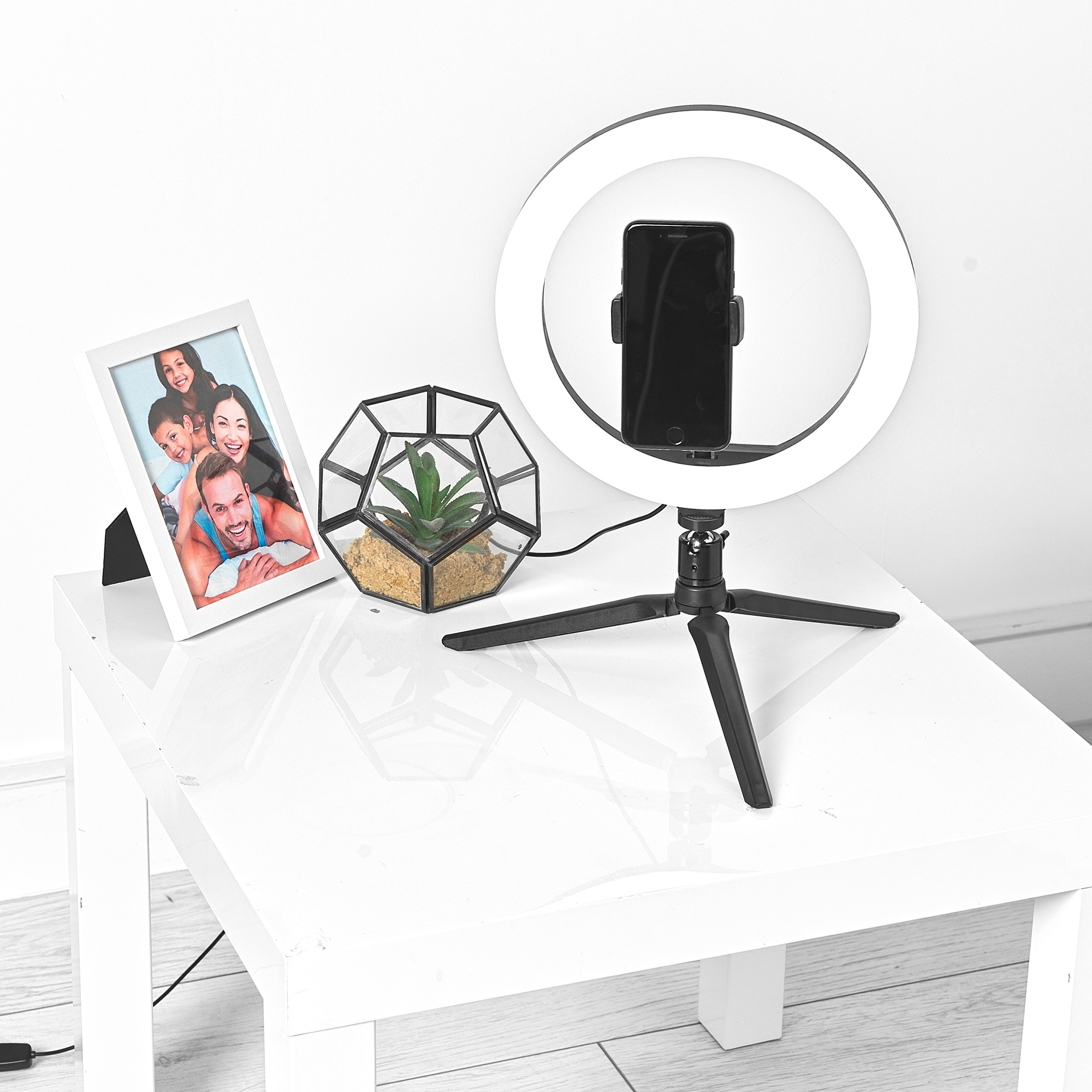 Lampa pierścieniowa 26 cm INTEMPO