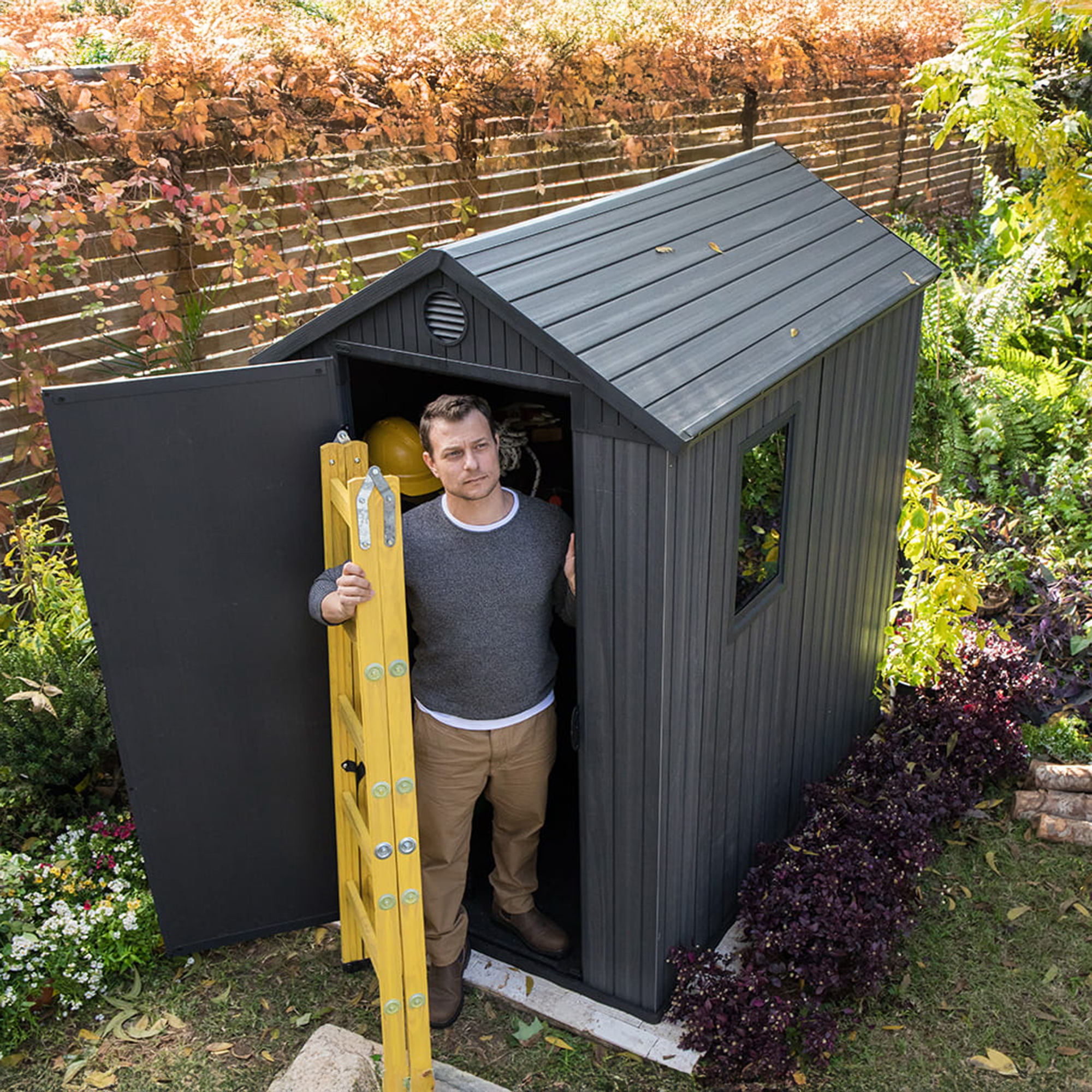 Domek narzędziowy Darwin 4 x 6 szary KETER