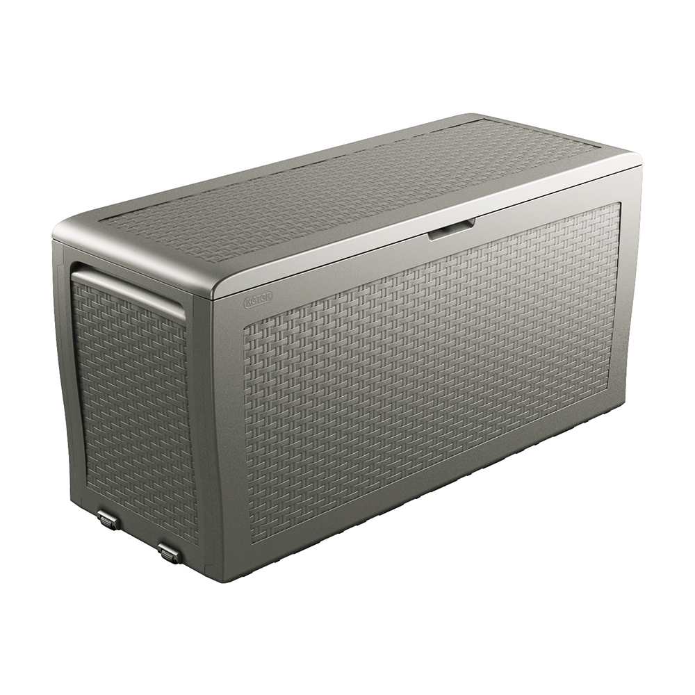 Plastový zahradní úložný box Samoa Cappuccino 117 x 45 x 57 cm KETER