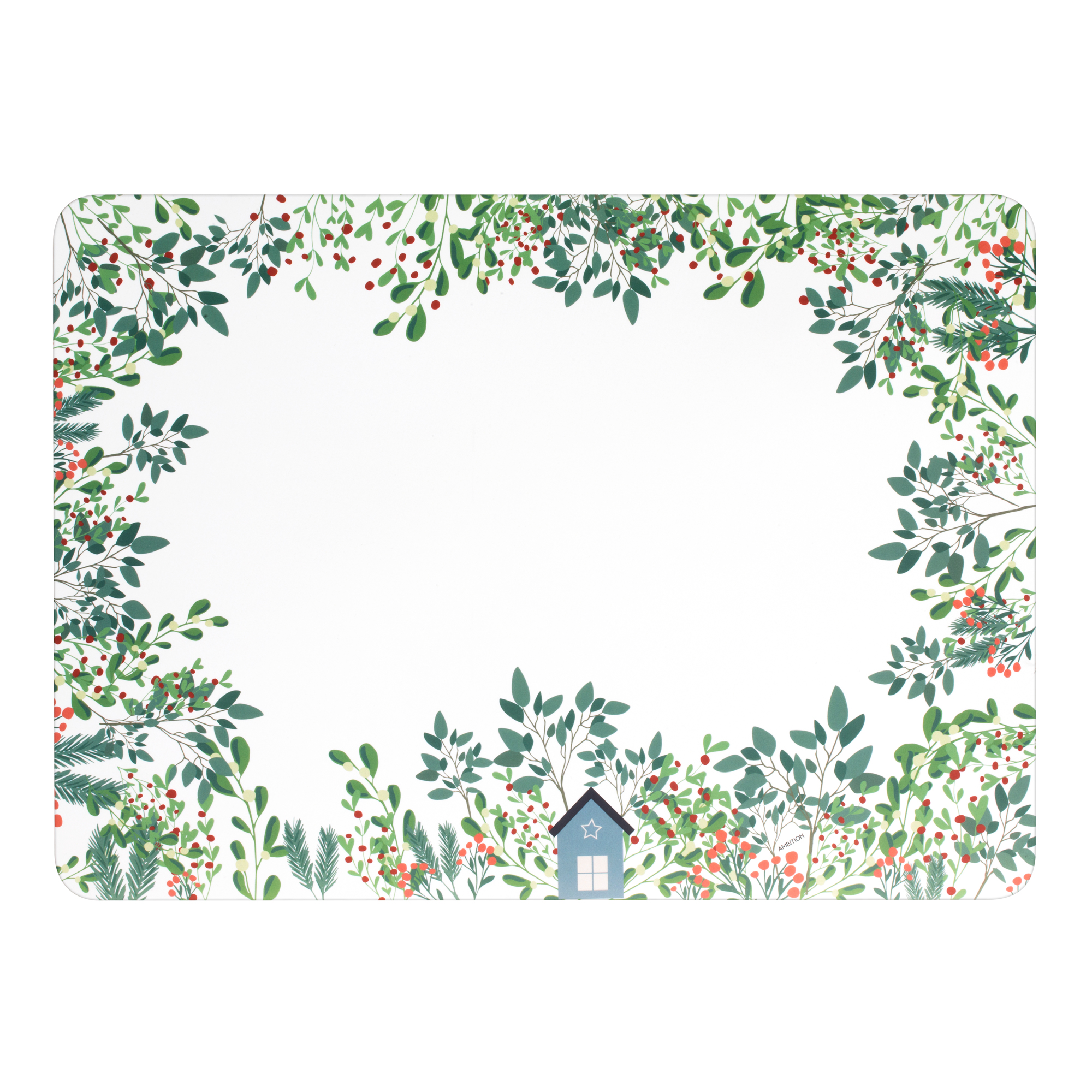 Platzdeckchen 39 x 28 cm laminiert Greenery AMBITION