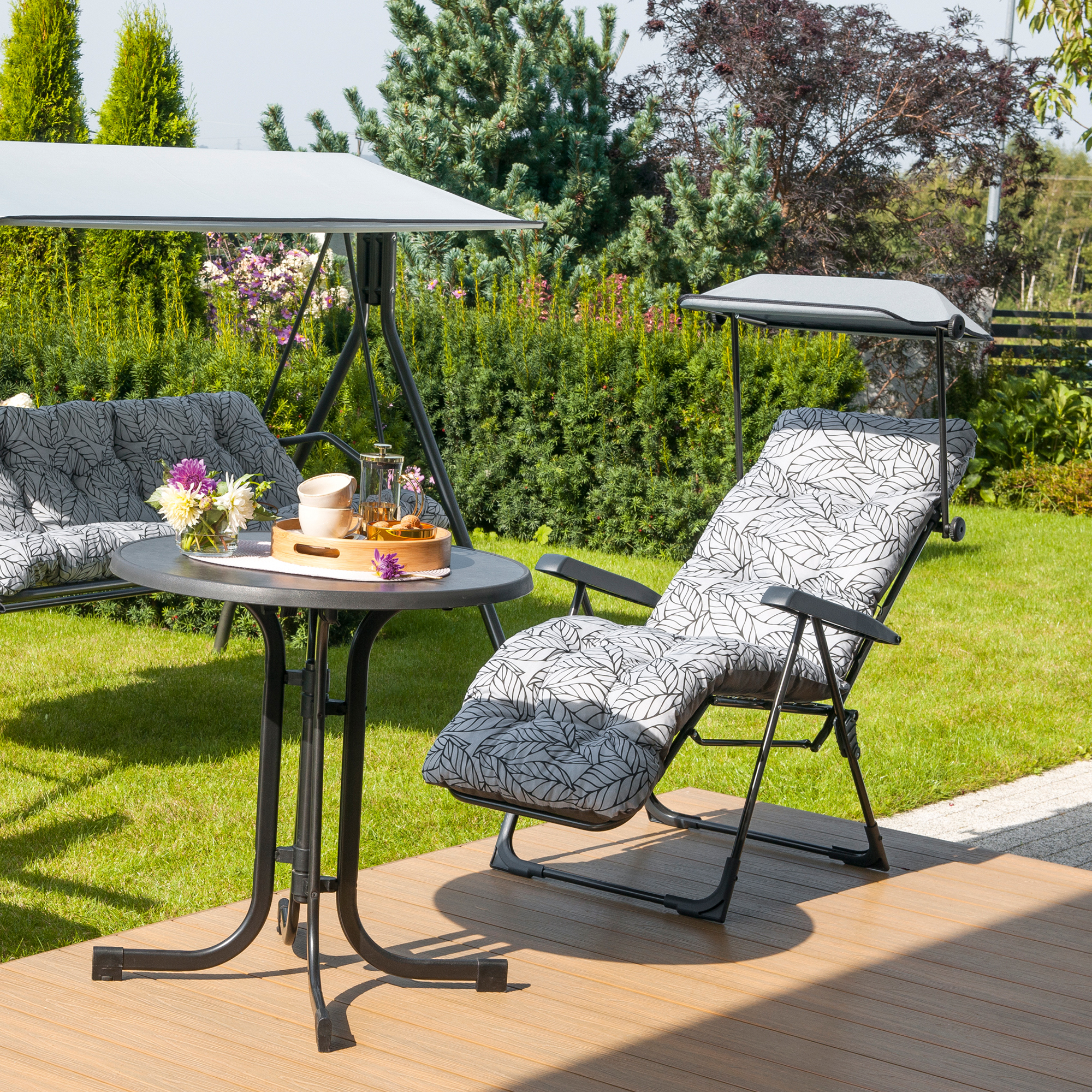 Zahradní stůl Dine & Relax Pizarra 60 cm PATIO