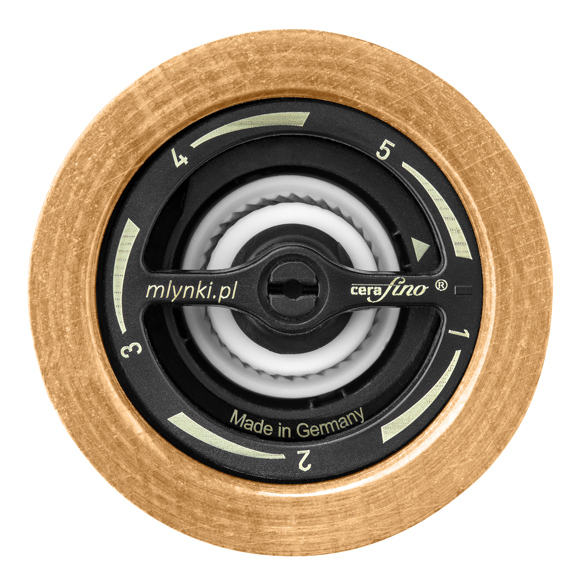 Salt and pepper grinder 25 cm Madeira pine AMBITION