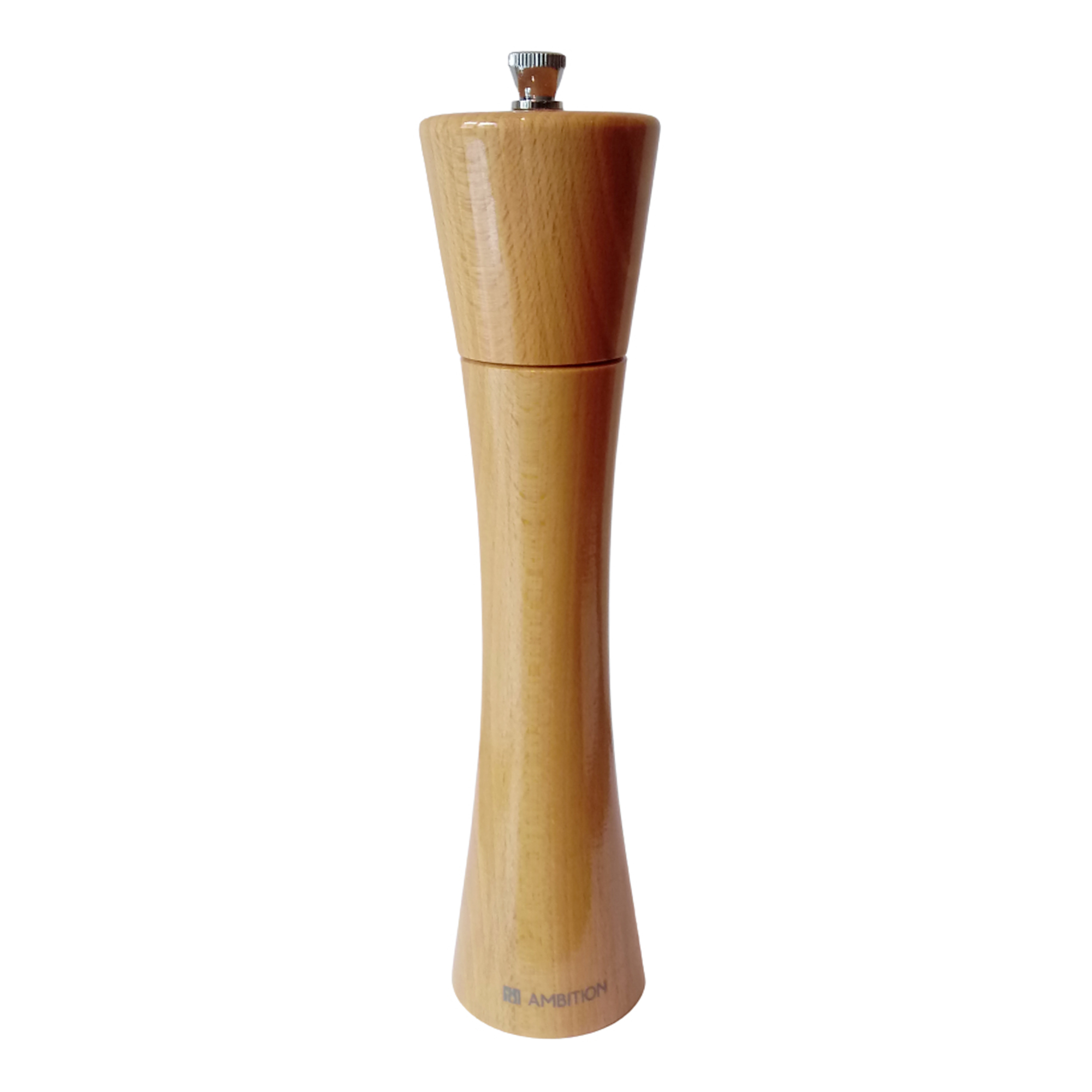 Salt and pepper grinder 25 cm Madeira pine AMBITION