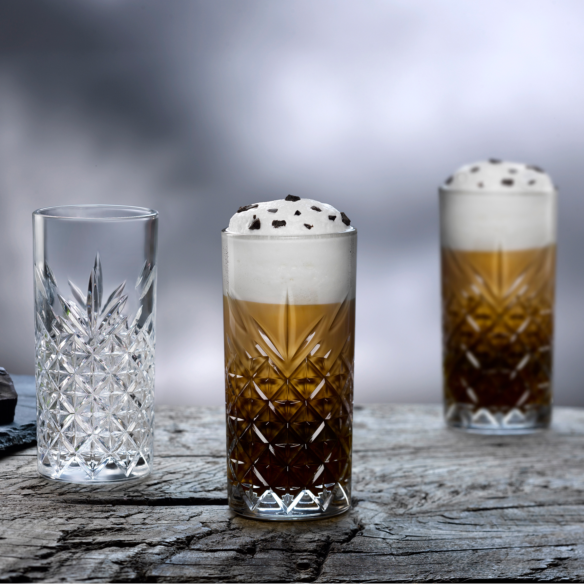 Set med 4 höga glas Timeless 365 ml PASABAHCE
