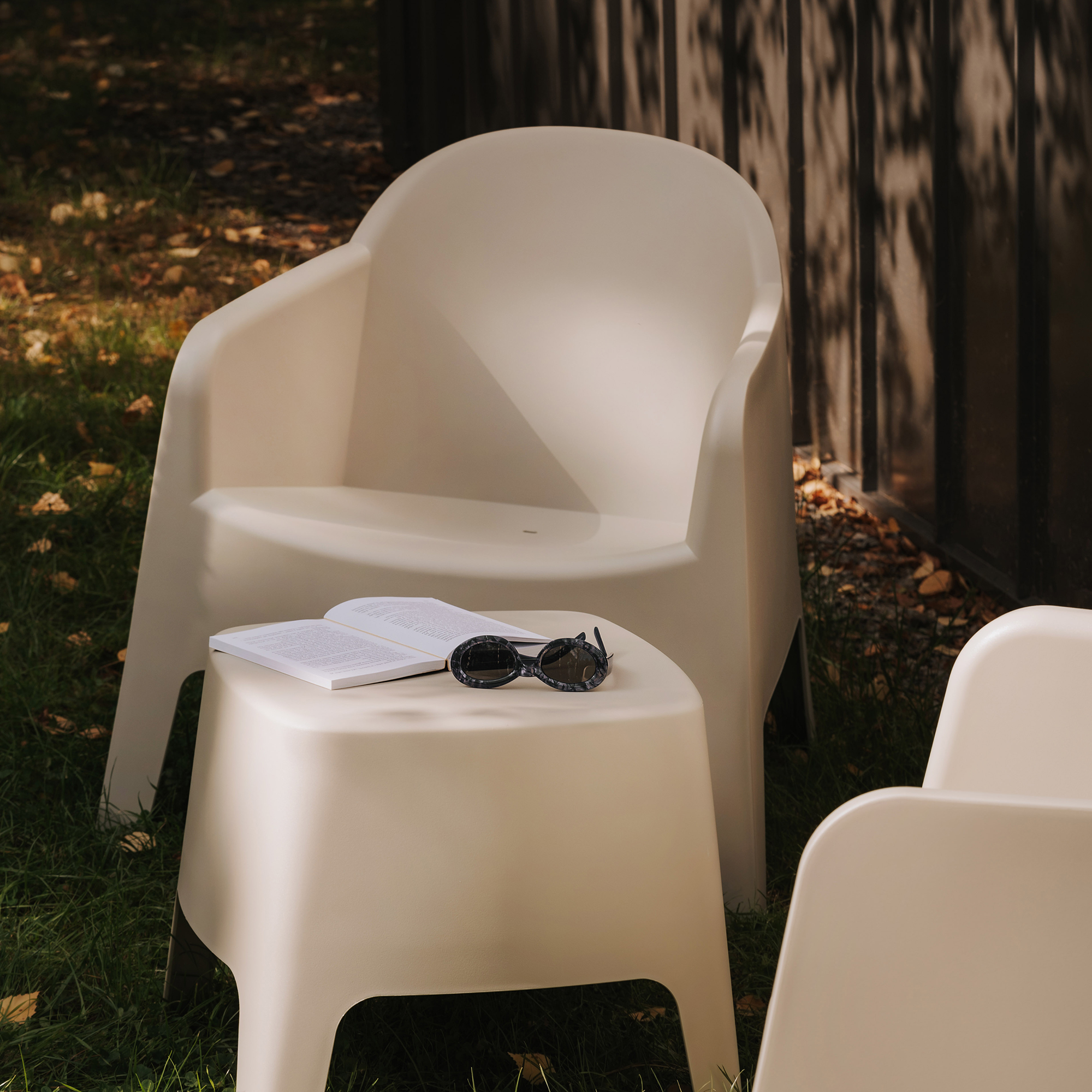 Gartentisch Milane Senza 48,5 x 48,5 cm FERNE