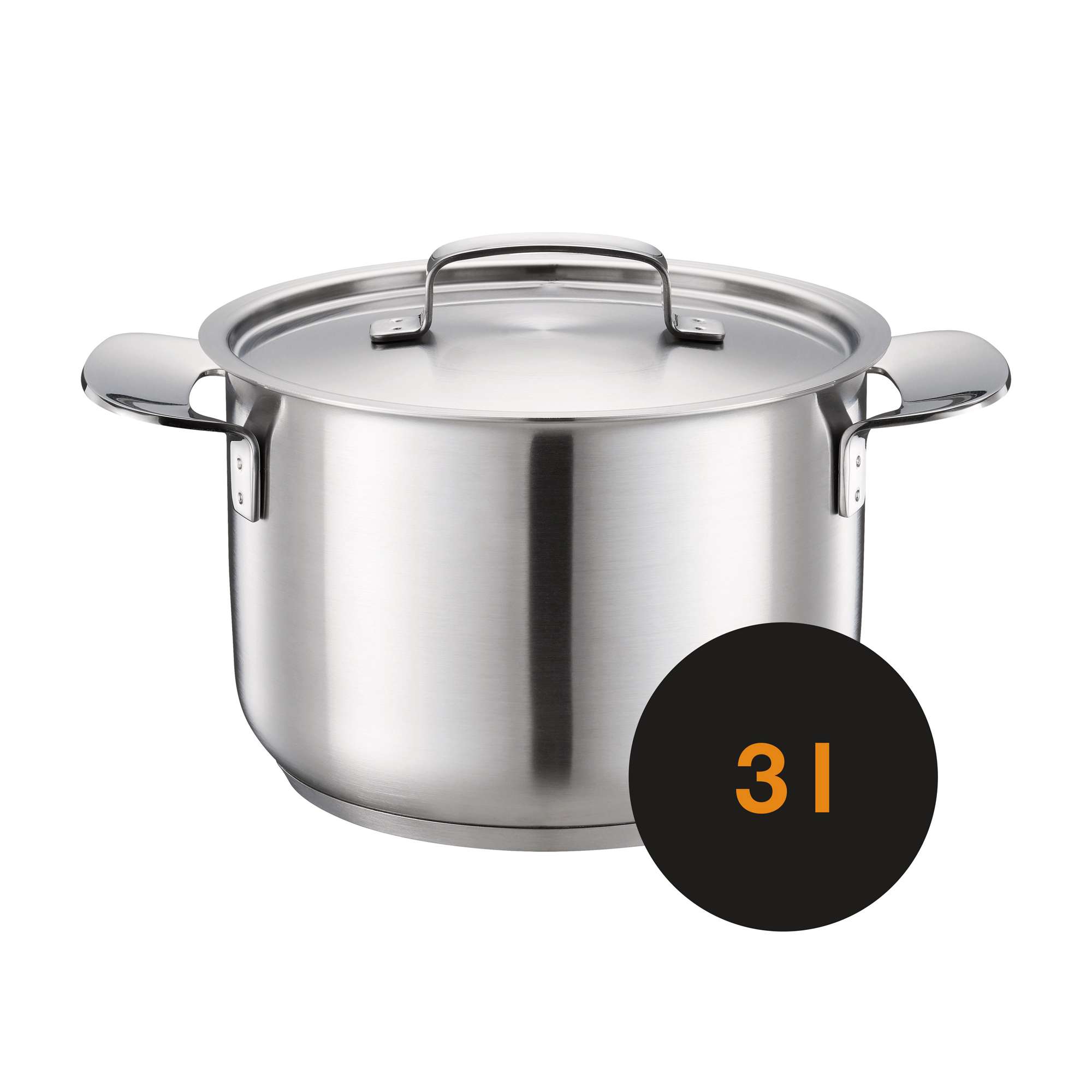 Oceľový hrniec s pokrievkou All Steel 15 cm, 3 l FISKARS