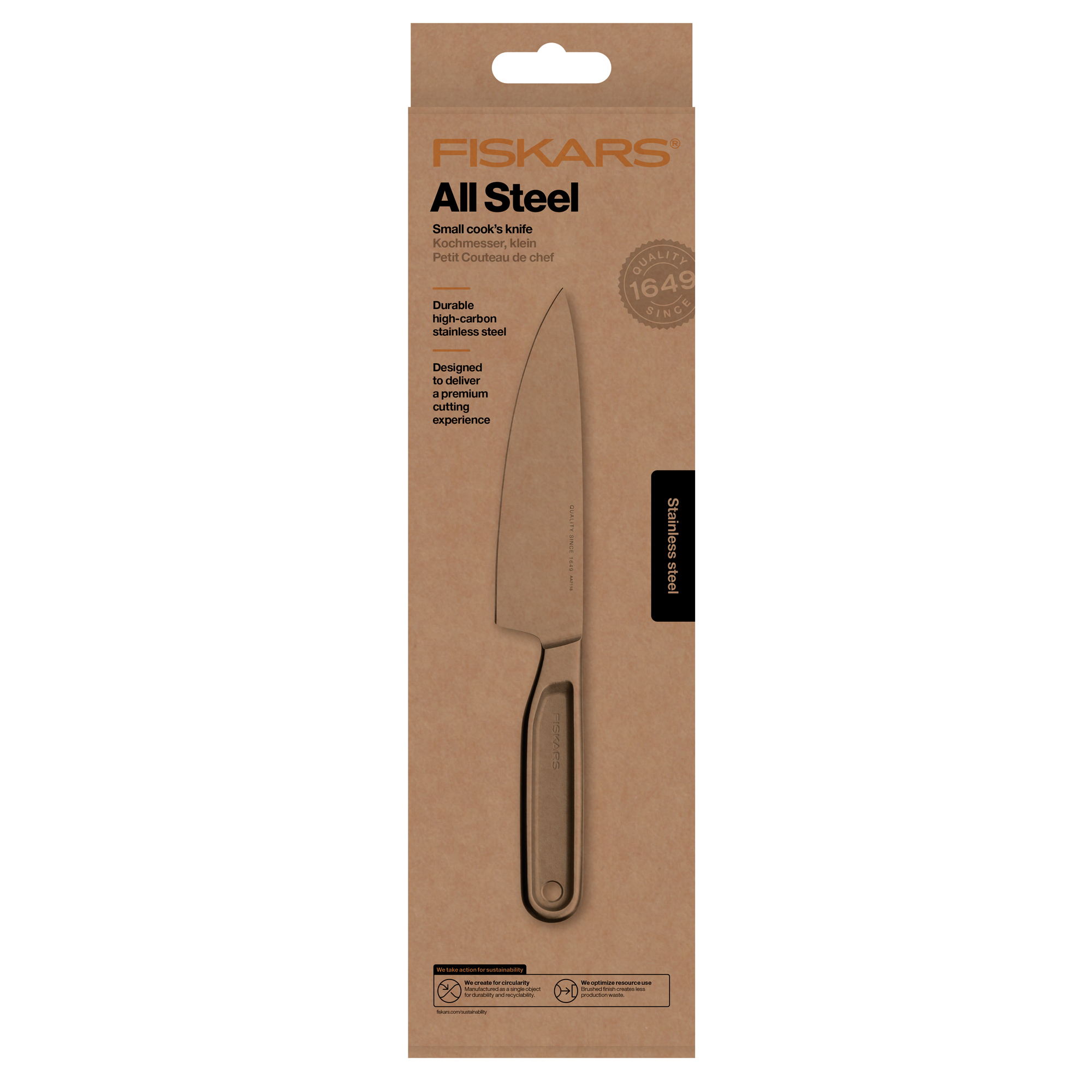Kockkniv All Steel 13,5 cm FISKARS