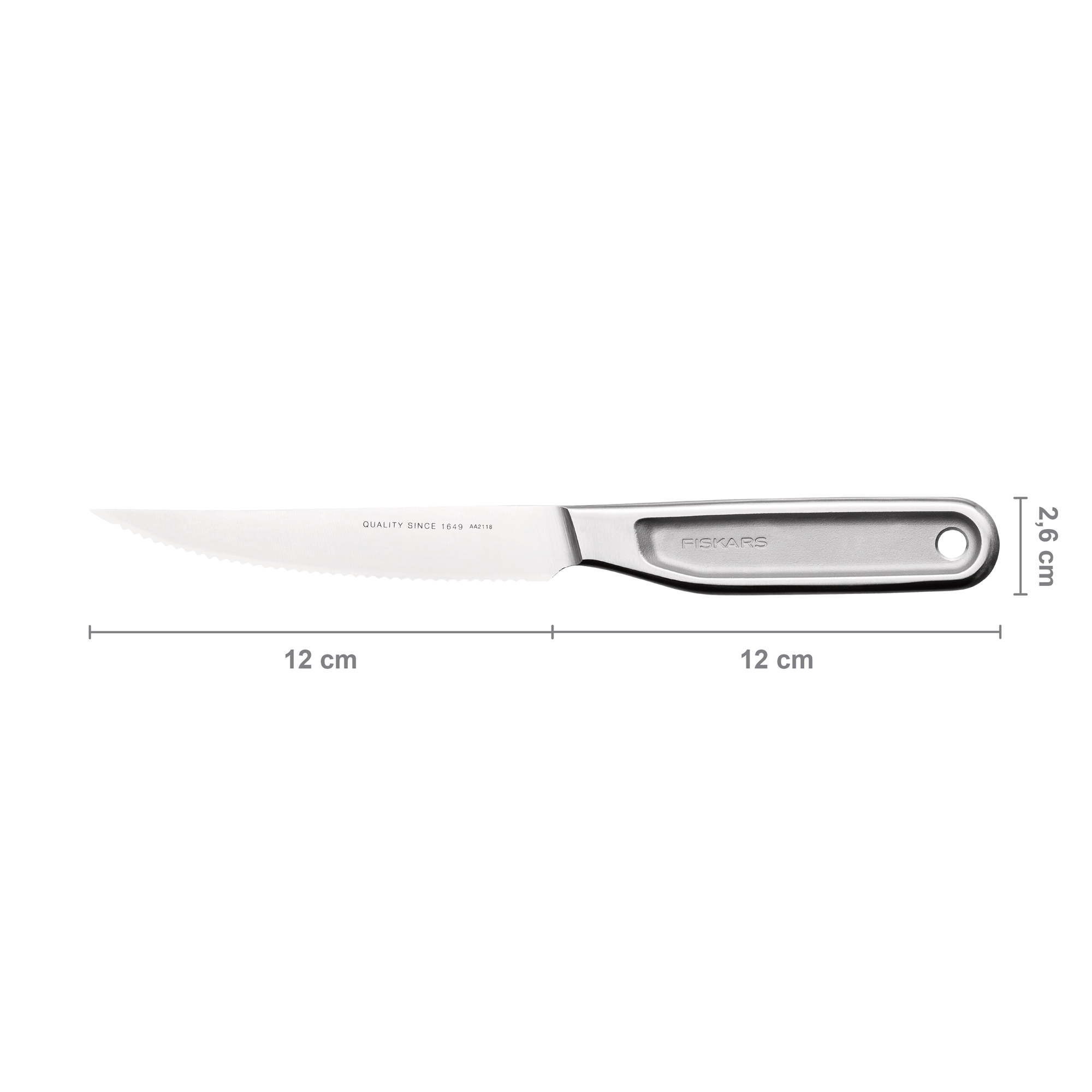 Tomatenmesser All Steel 12 cm FISKARS