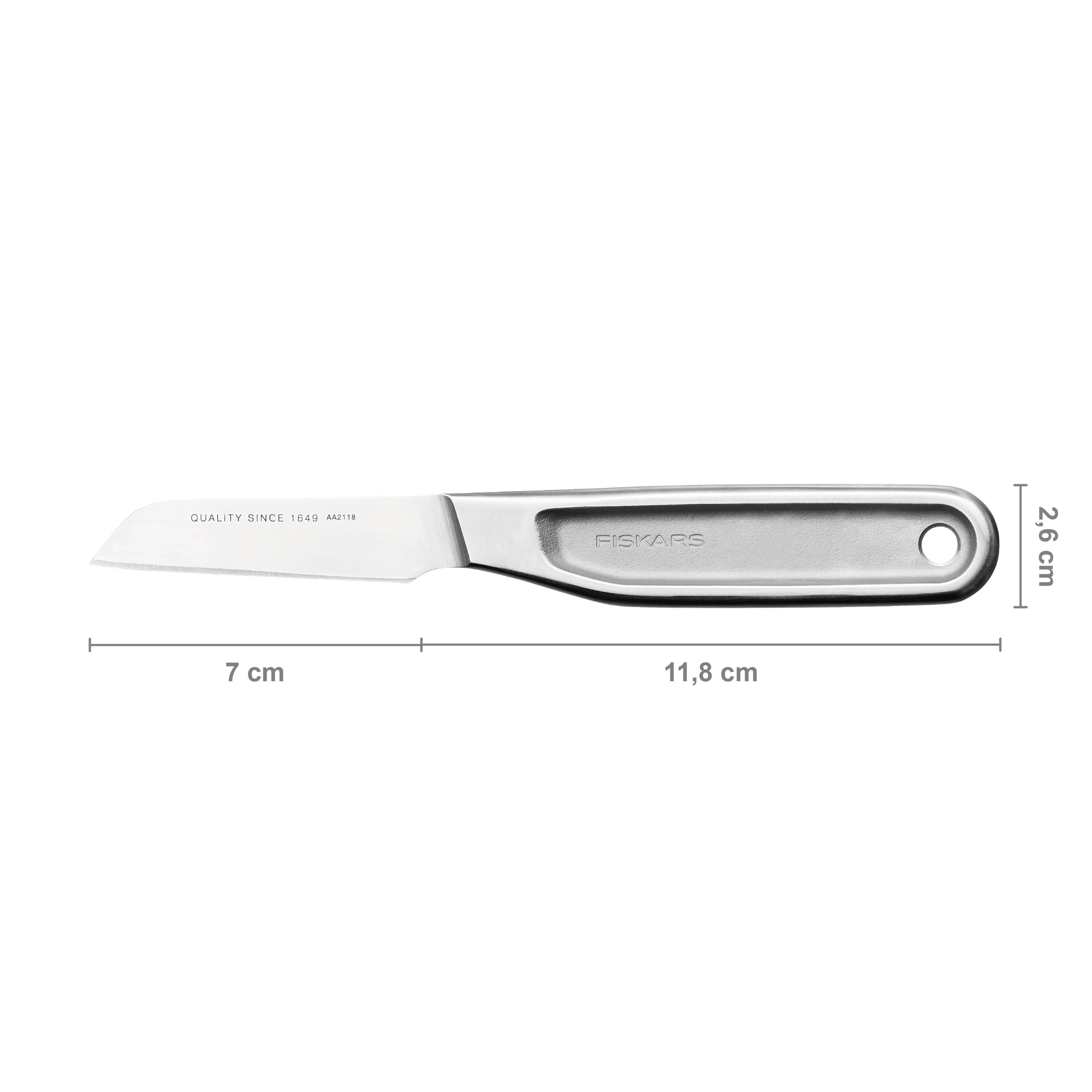 Lúpací nôž All Steel 7 cm FISKARS