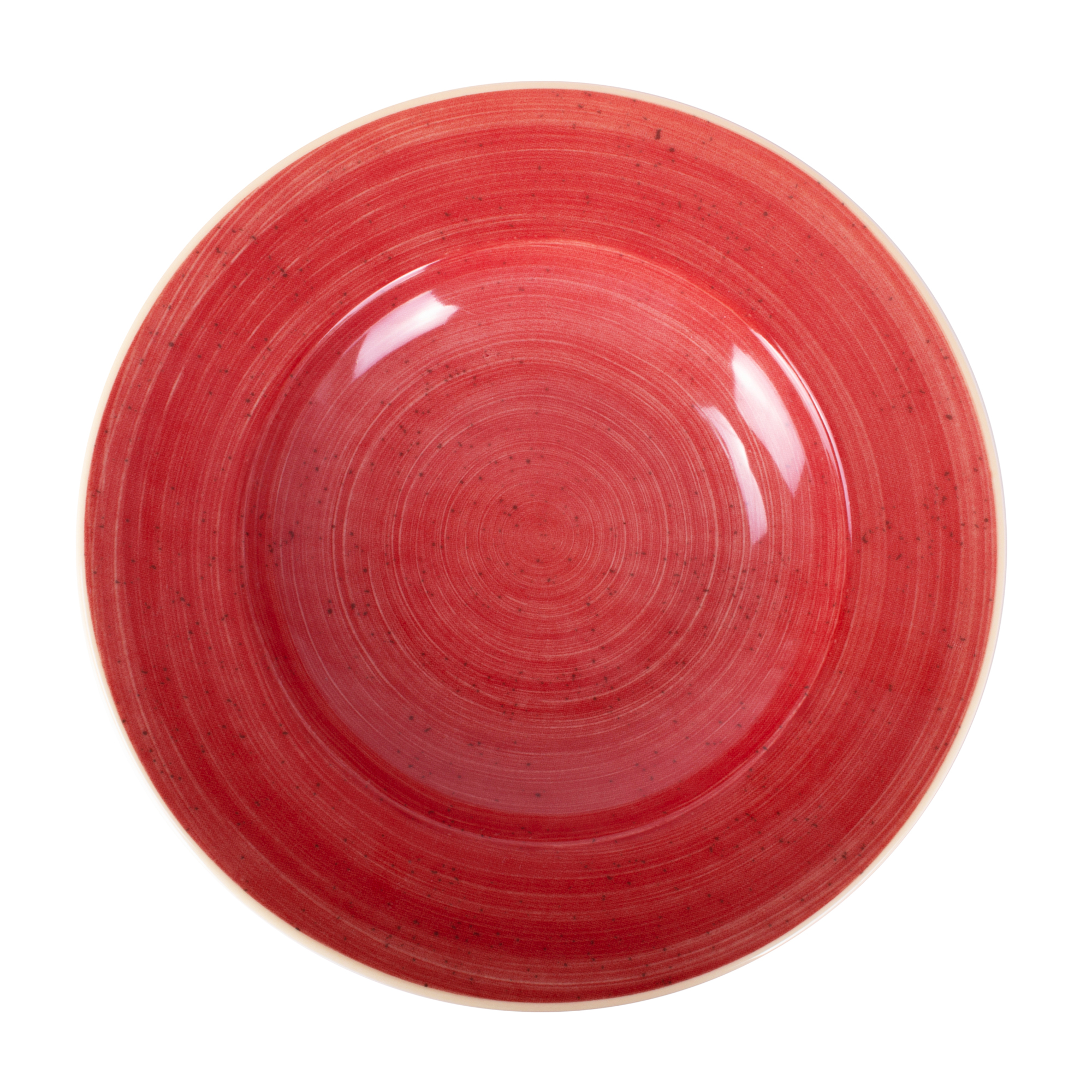 Porcelánový hluboký talíř Terra Red 30 cm ARIANE