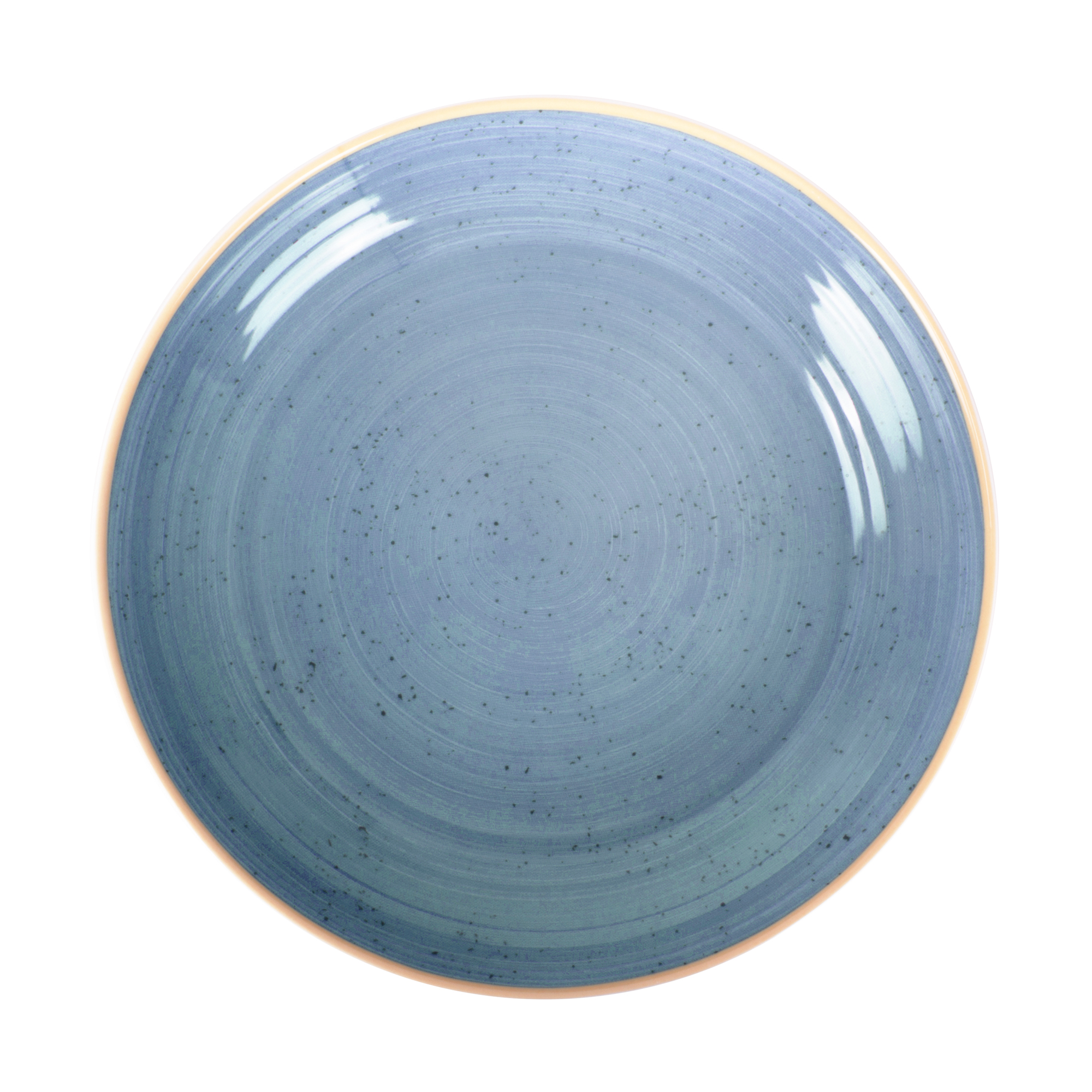 Piatto fondo calotte Terra Blue 21 cm ARIANE