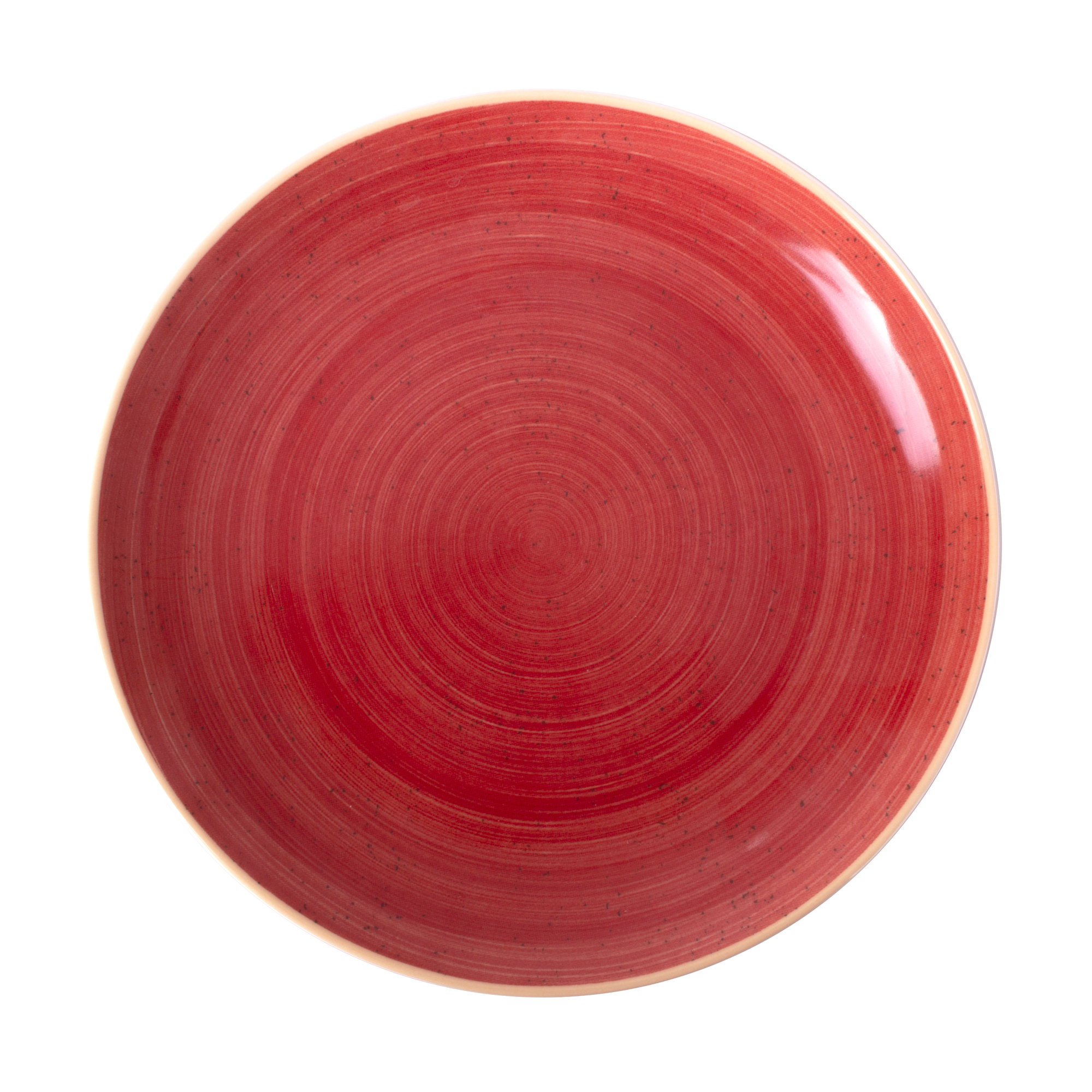 Porcelánový dezertní talíř Terra Red 21 cm ARIANE