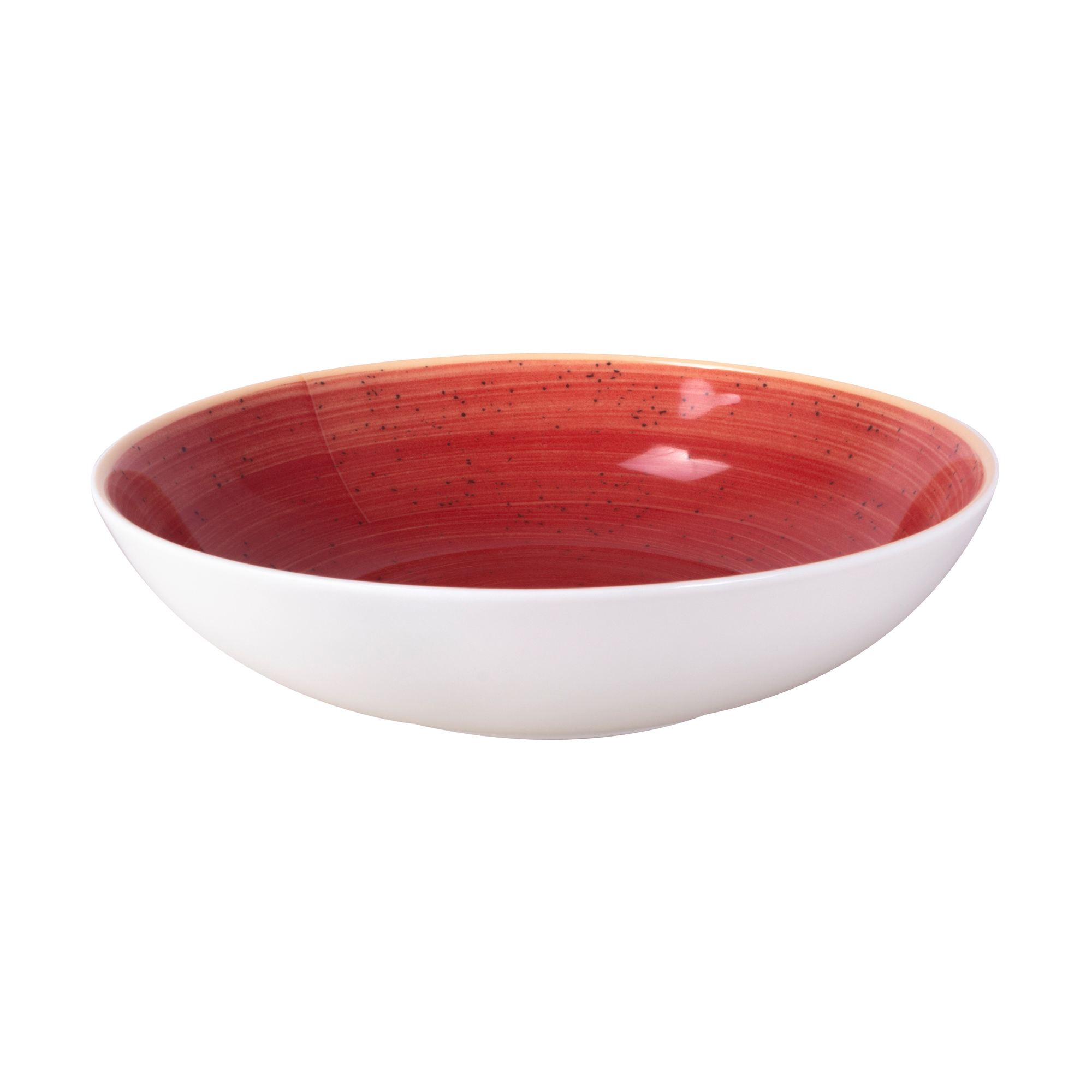 Porcelánový hluboký talíř Terra Red Coupe 21 cm ARIANE