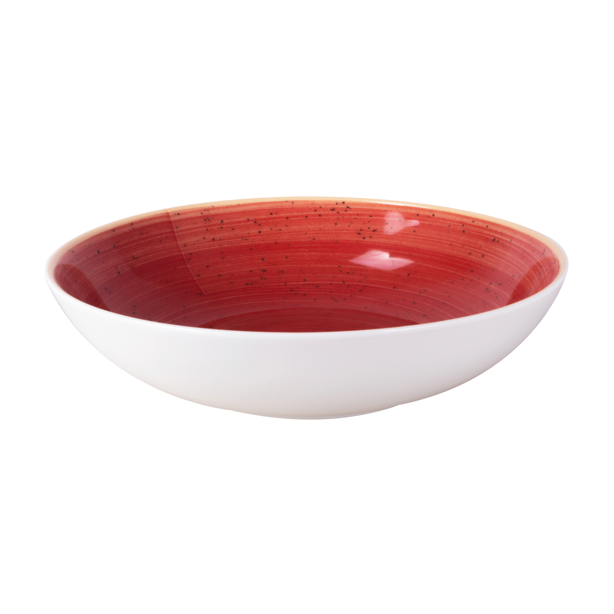 Piatto fondo calotte Terra Red 26 cm ARIANE