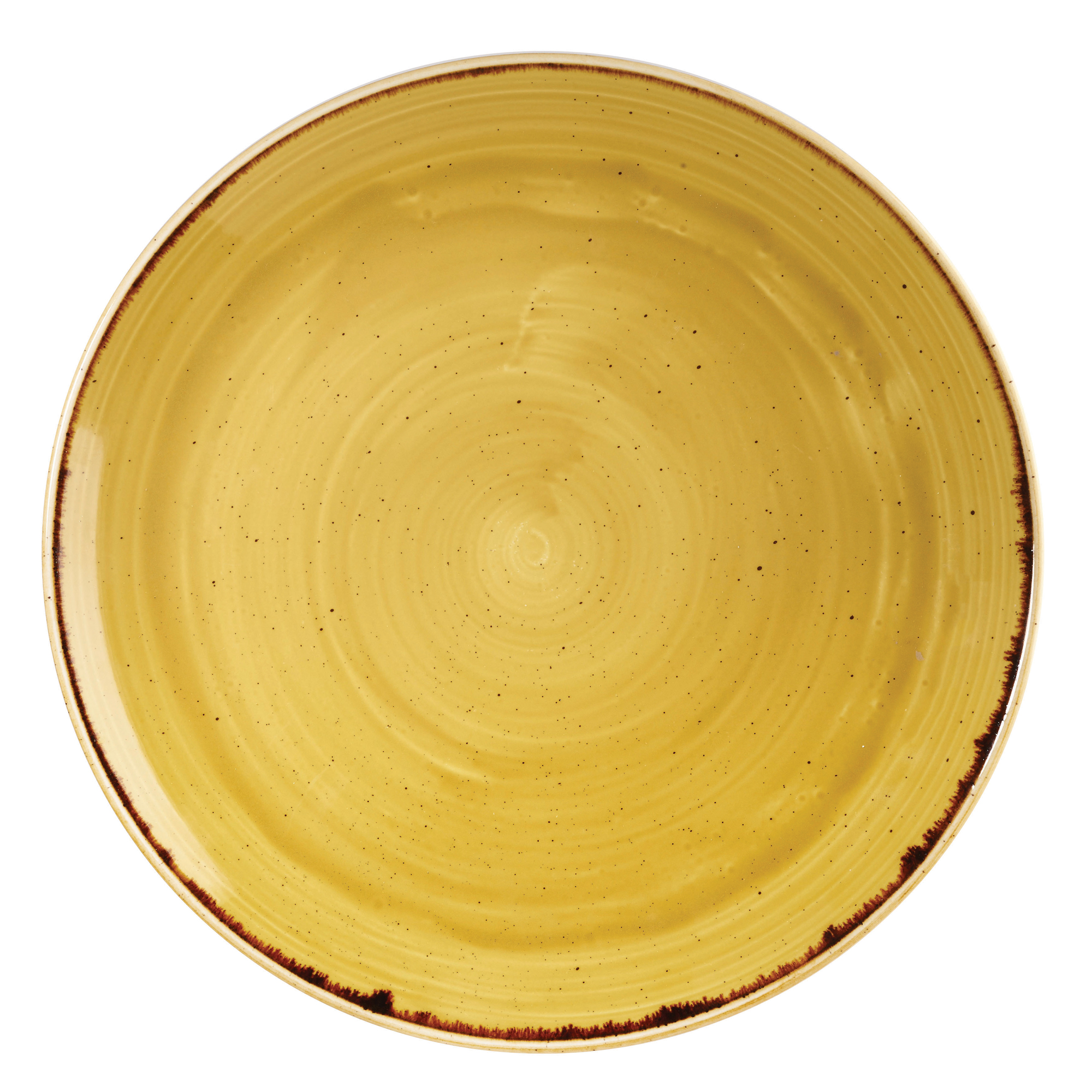 Talerz obiadowy coupe Mustard Seed Yellow 32,4 cm CHURCHILL