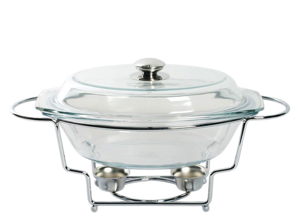 Feuerfester Topf mit Stövchen 2.5 L