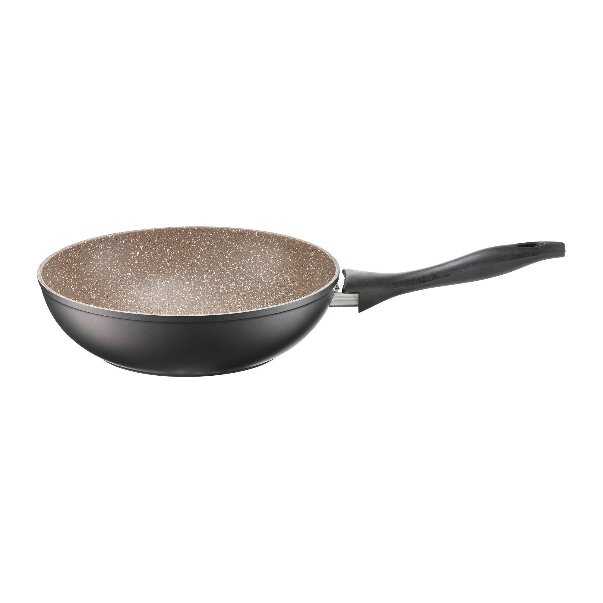 Wokpfanne 26 cm mit Qualum Basic Stone Edition Arras 26 cm AMBITION