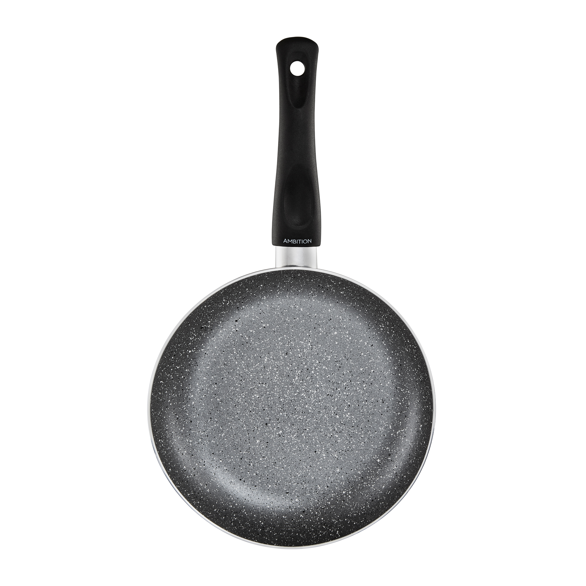 Hliníková panvica Pedra s povlakom Qualum Basic Stone Edition 28 cm AMBITION