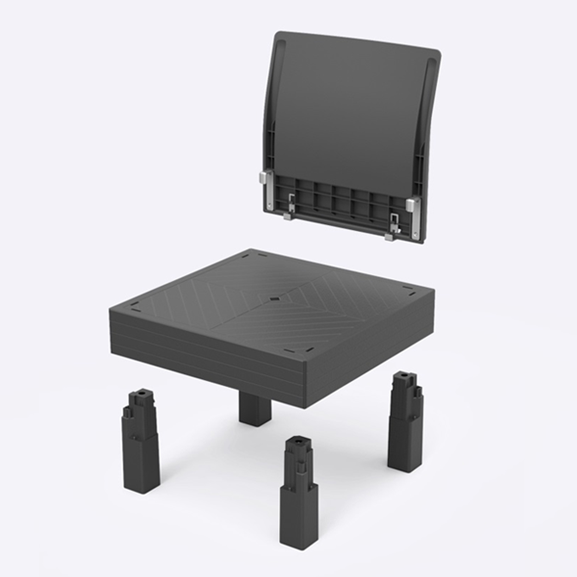 Zestaw mebli ogrodowych Elements brązowy KETER