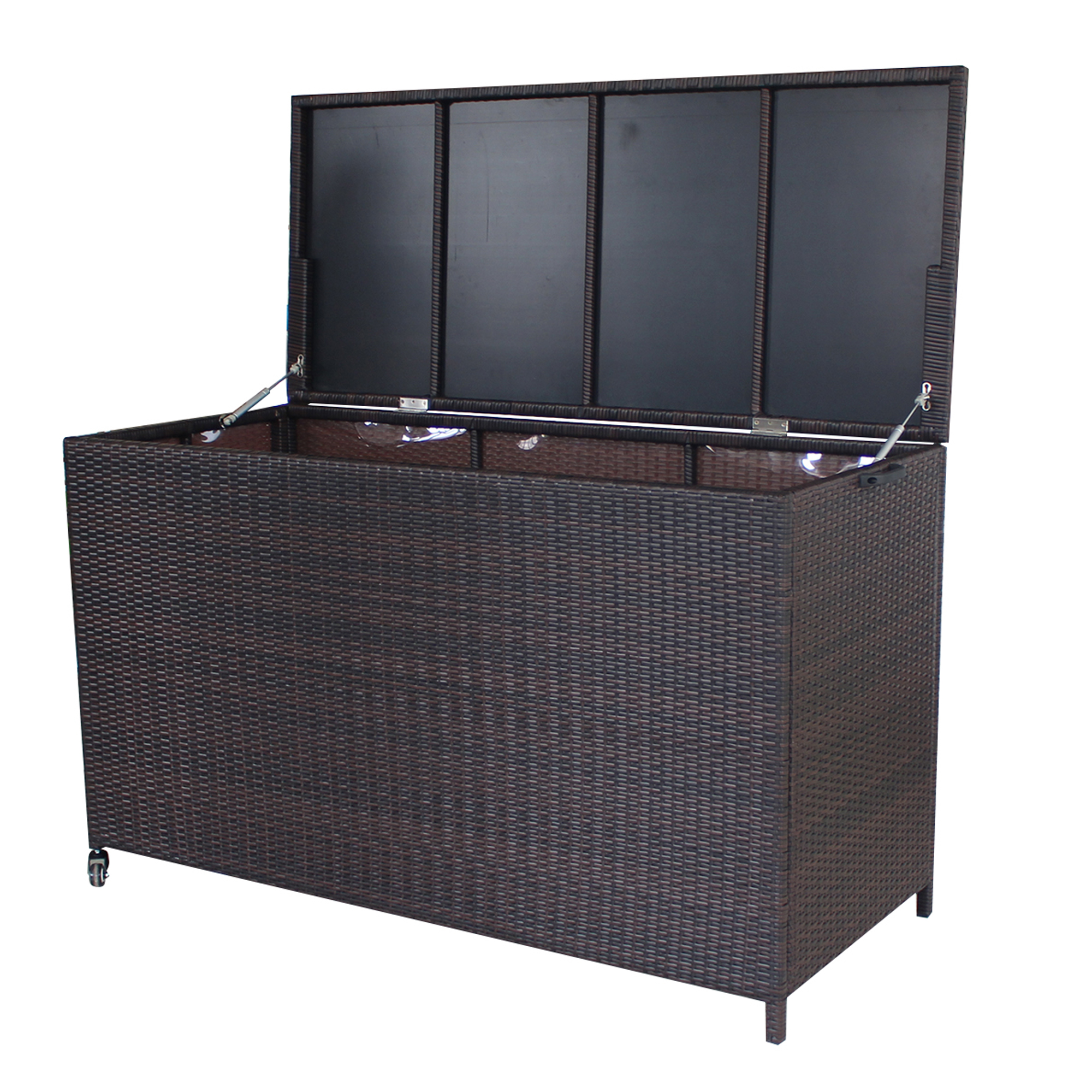 Baule da giardino wenge 160 x 70 x 95 cm PATIO