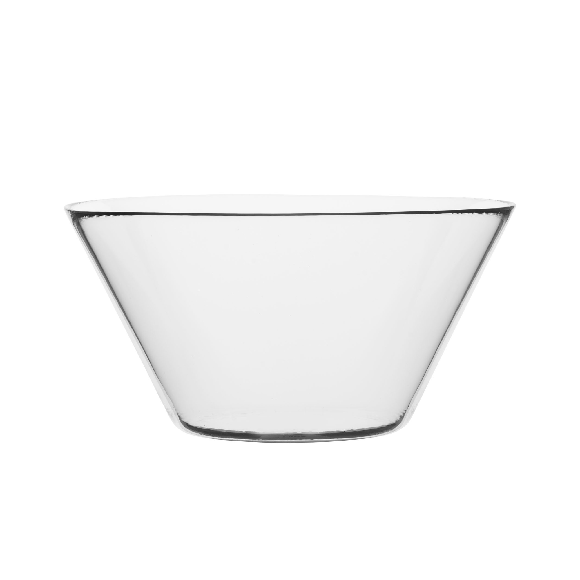 Genomskinlig salladsskål Daga 25,5 cm TREND GLASS  