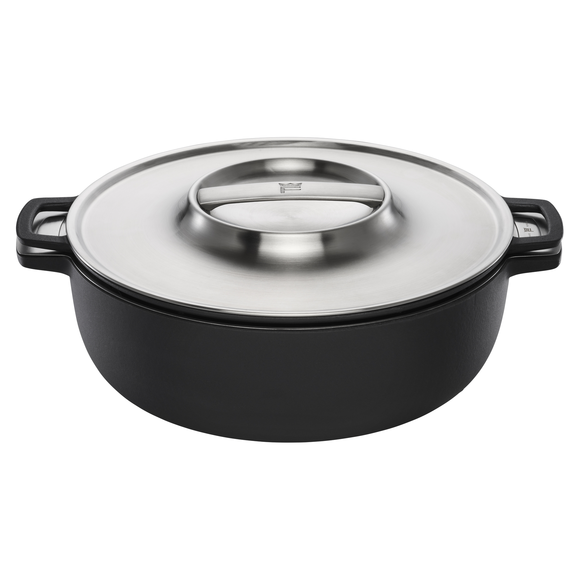 Gusseisentopf mit Edelstahldeckel Norden Grill 30 cm FISKARS