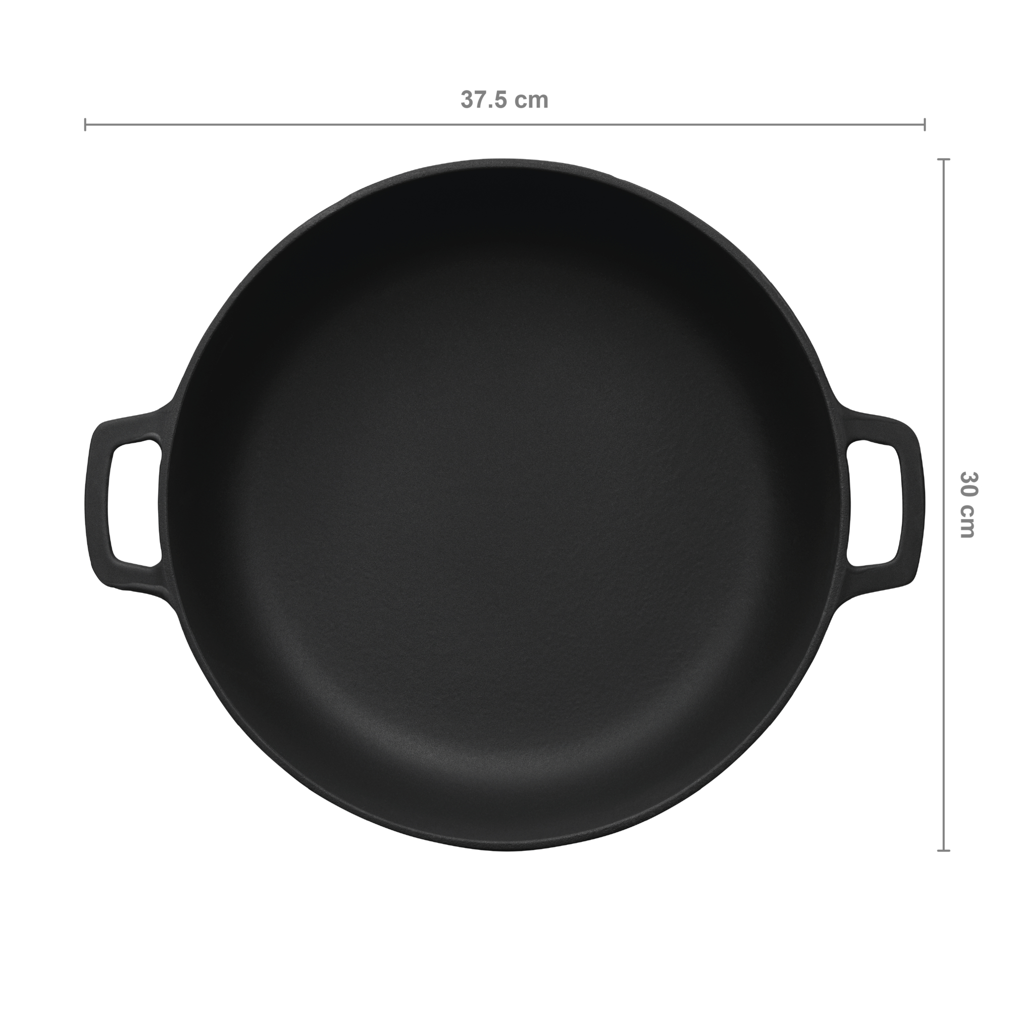 Gusseisentopf mit Edelstahldeckel Norden Grill 30 cm FISKARS