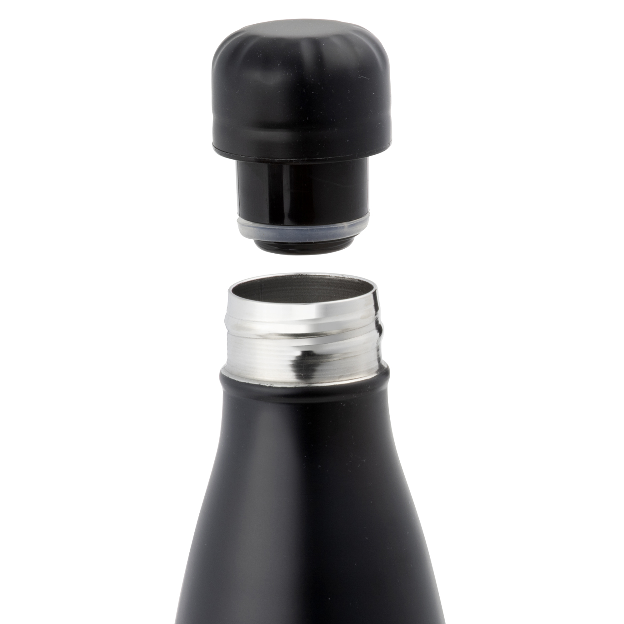 Černá nerezová termoláhev Camel 480 ml AMBITION