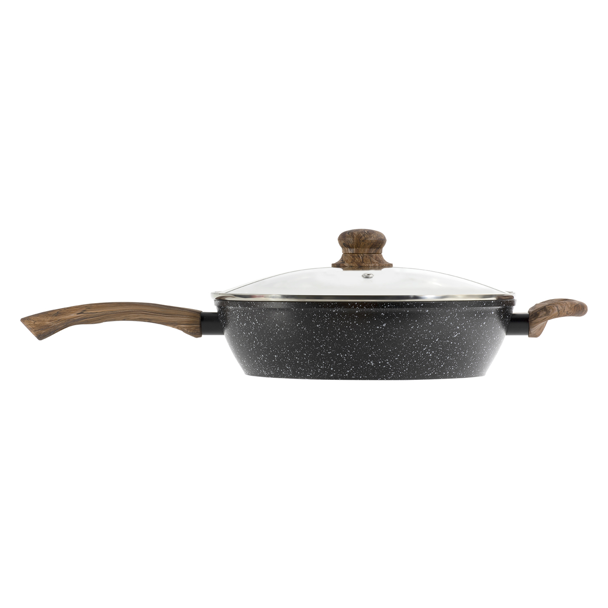 Hochrandpfanne mit Deckel Steking 28 cm AMBITION