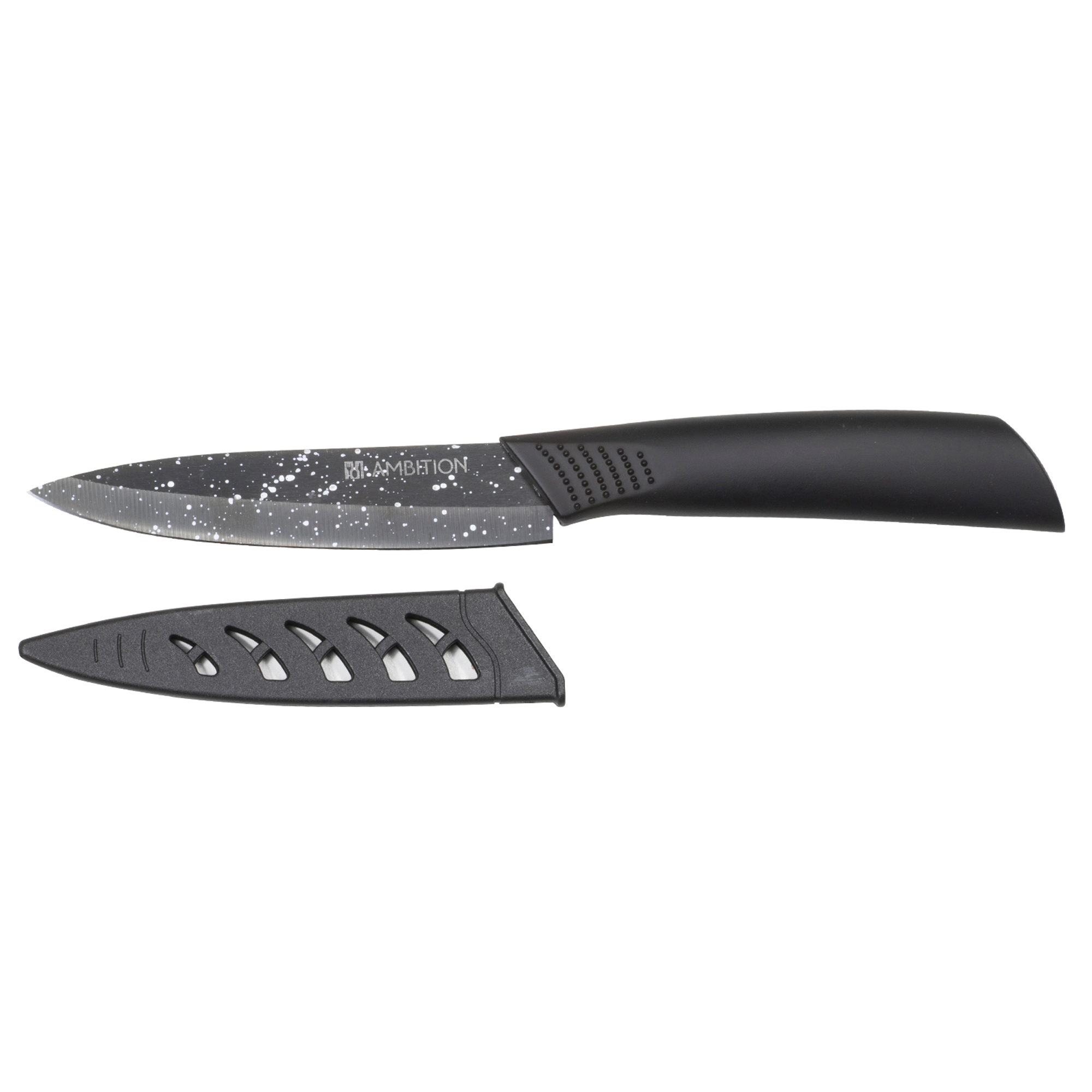 Keramik Messer Sparschäler Set 2 teilig schwarz Skiv AMBITION