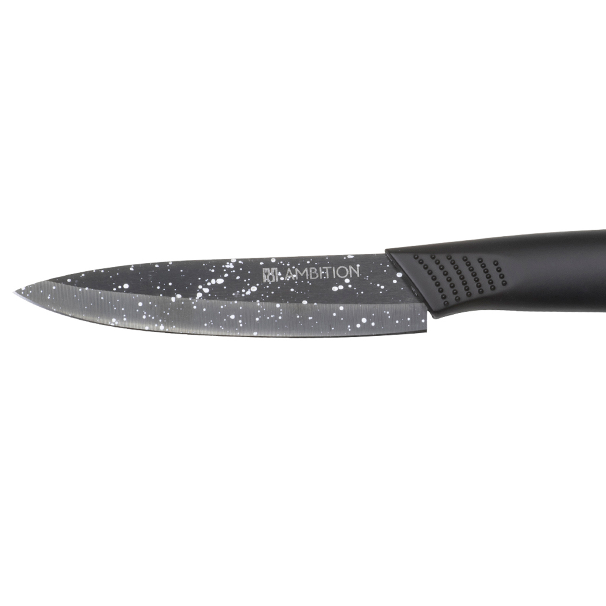 Keramik Messer Sparschäler Set 2 teilig schwarz Skiv AMBITION