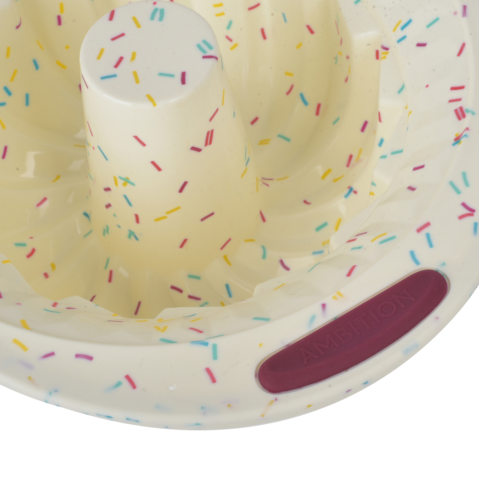 Krémová silikonová forma na bábovku Felice 24 cm AMBITION