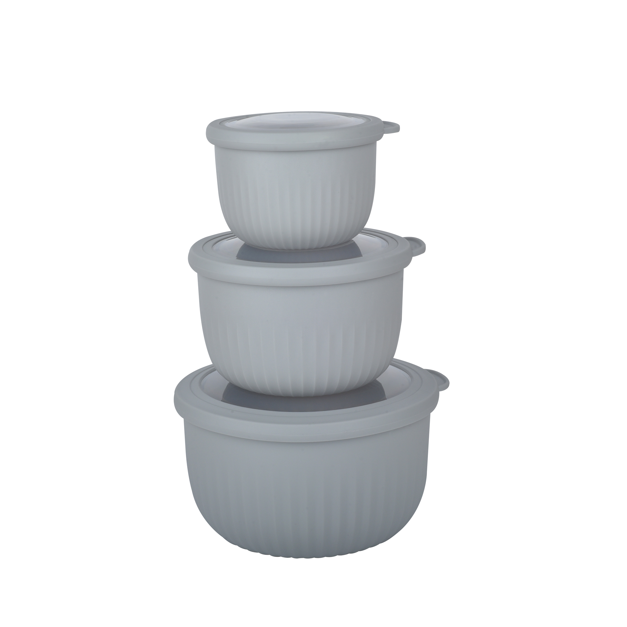 Zestaw misek kuchennych Chiuso 6-elementowy szary AMBITION